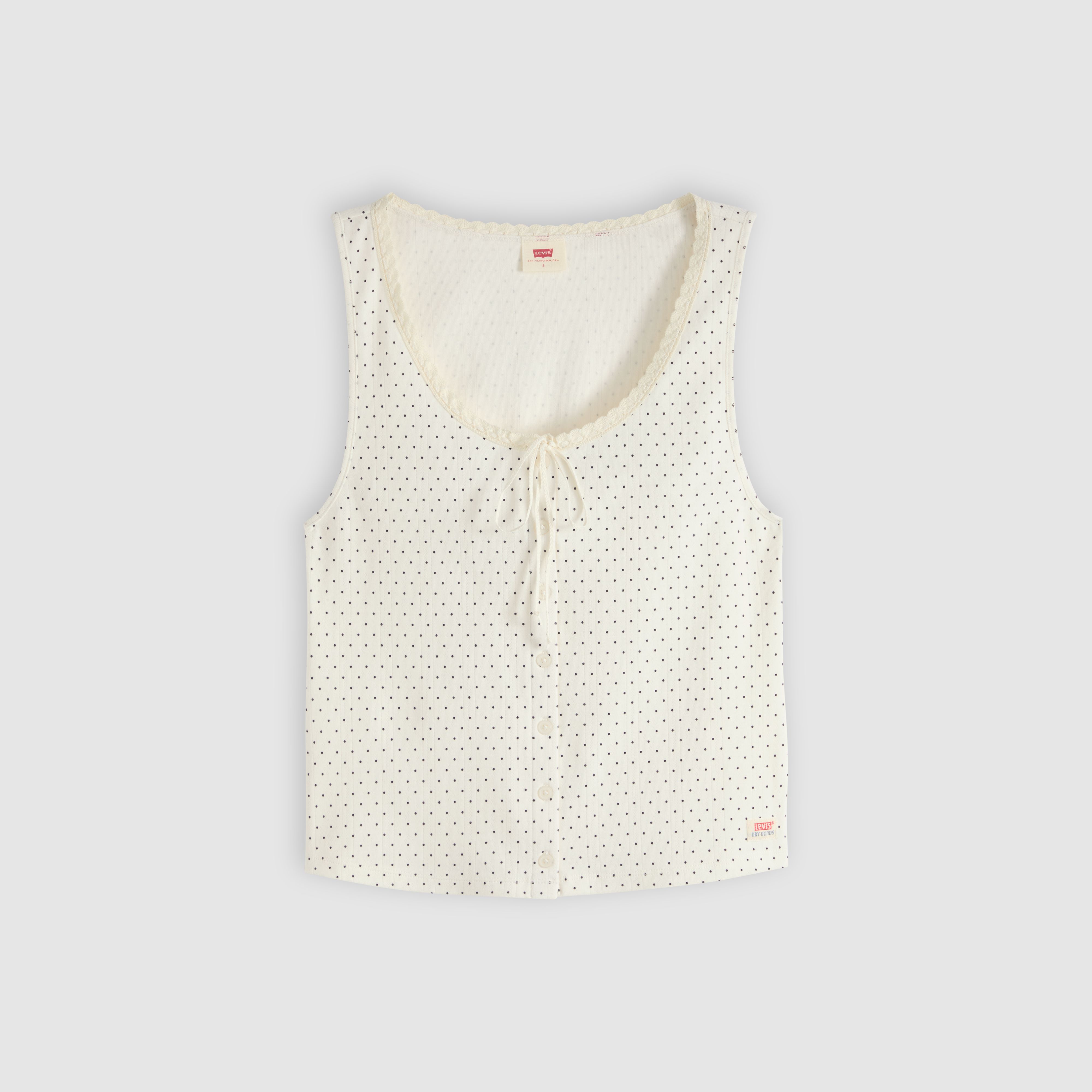 Levi's® Dry Goods Pointelle Lace Tank Top 6