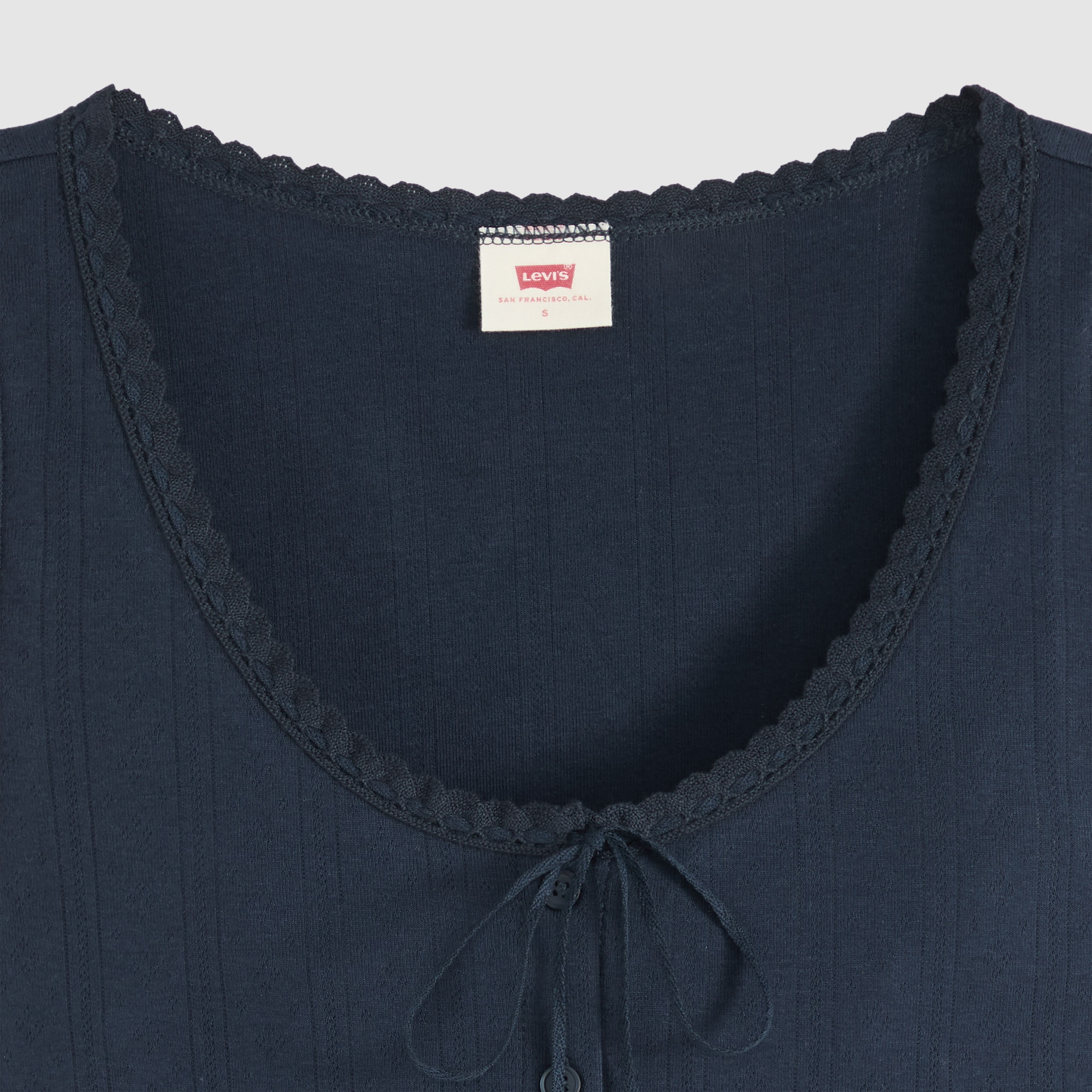 Dry Goods Pointelle Lace Tank Top 6