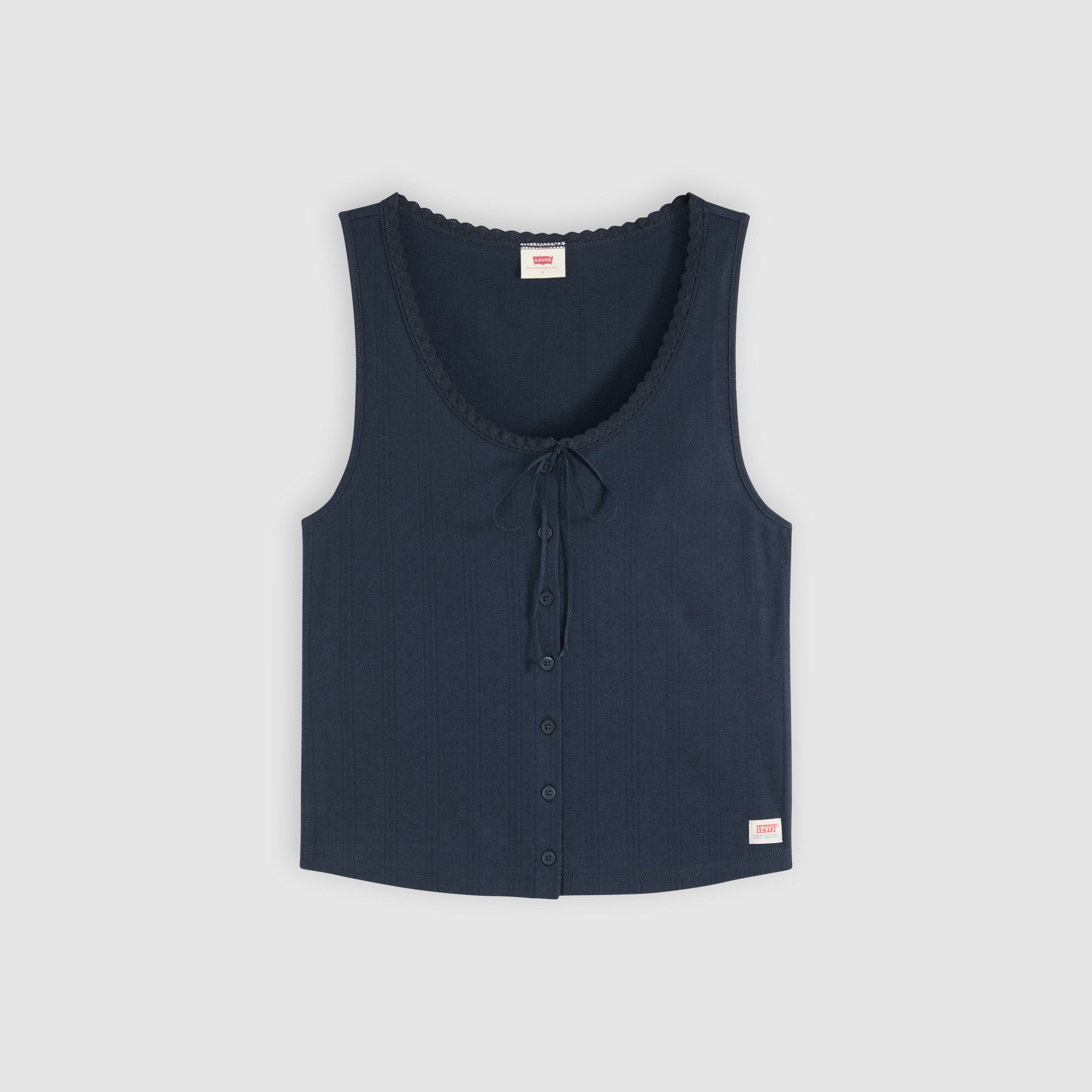Dry Goods Pointelle Lace Tank Top 5