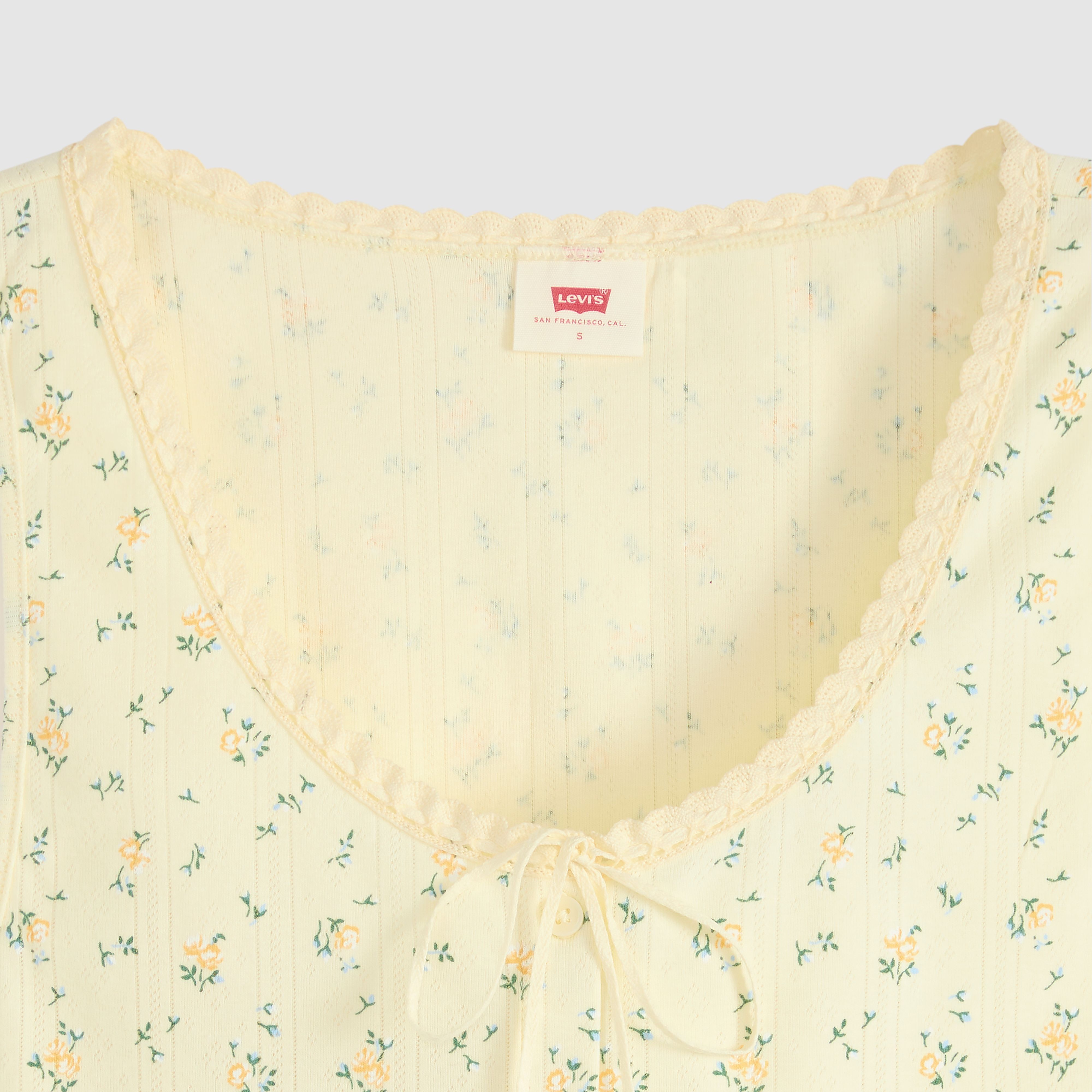 Dry Goods Pointelle Lace Tank Top 6