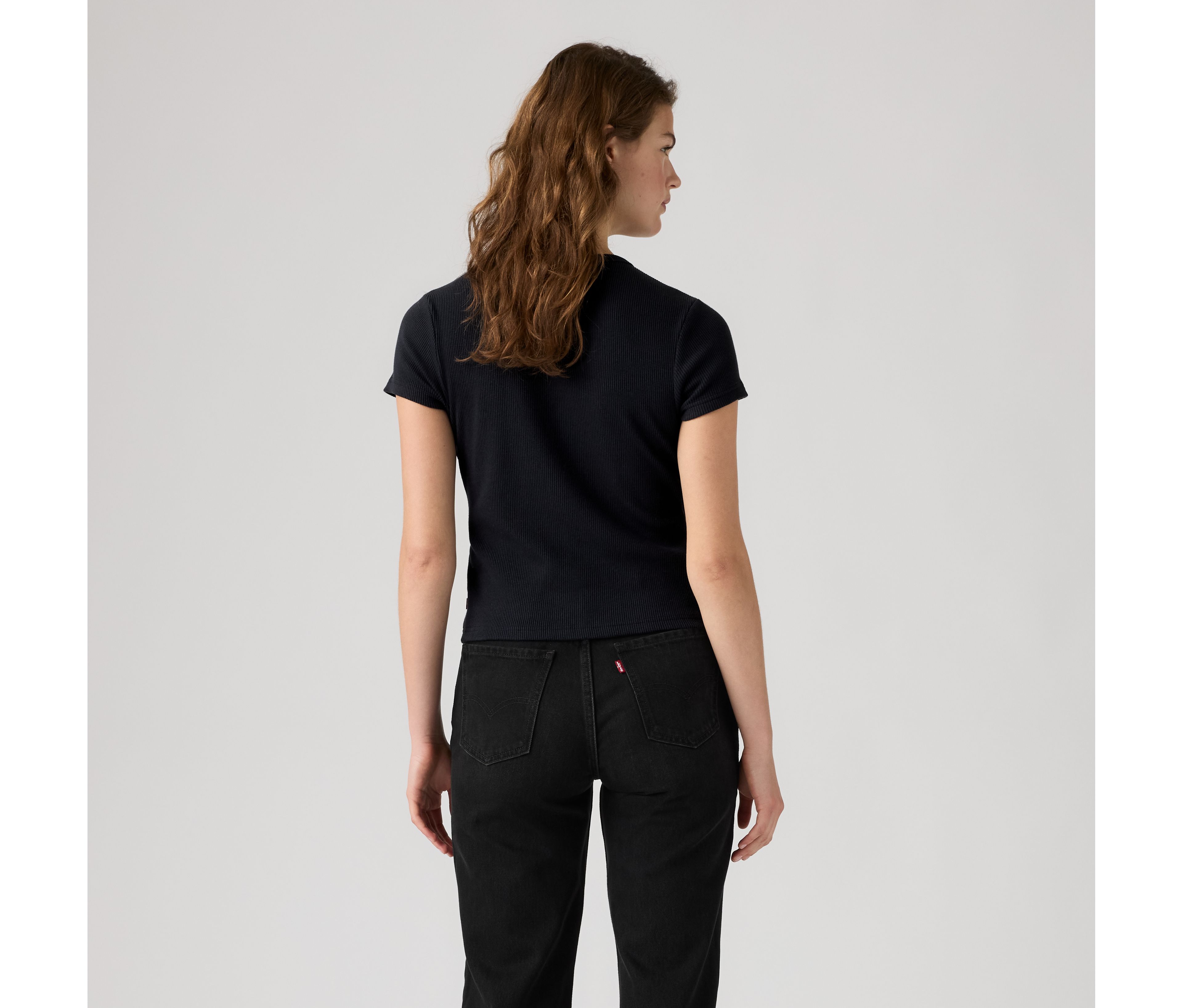 Rory Button Short-Sleeve Top