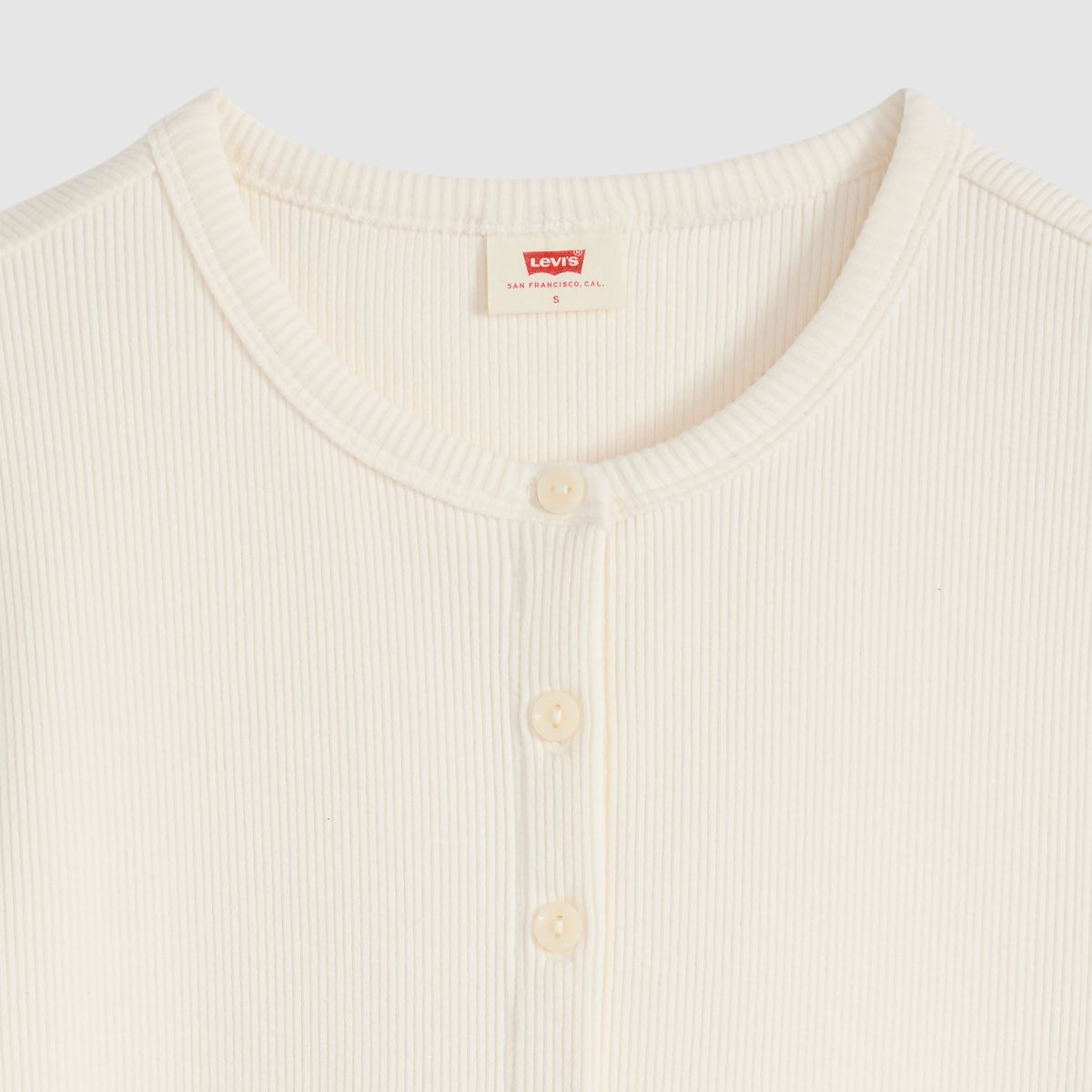Rory Button-Through Short Sleeve Shirt — Egret - White