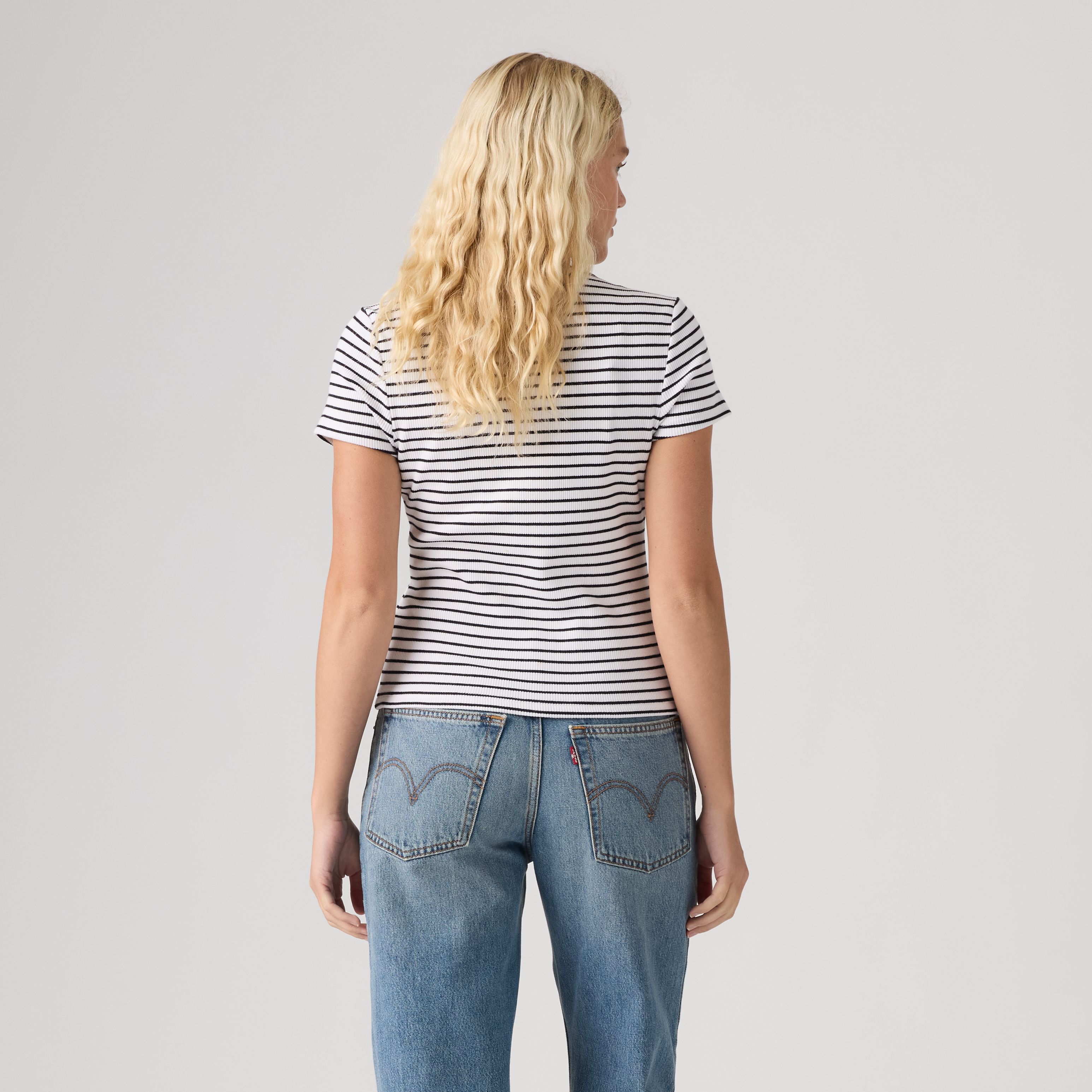 Rory Button Short-Sleeve Top 4