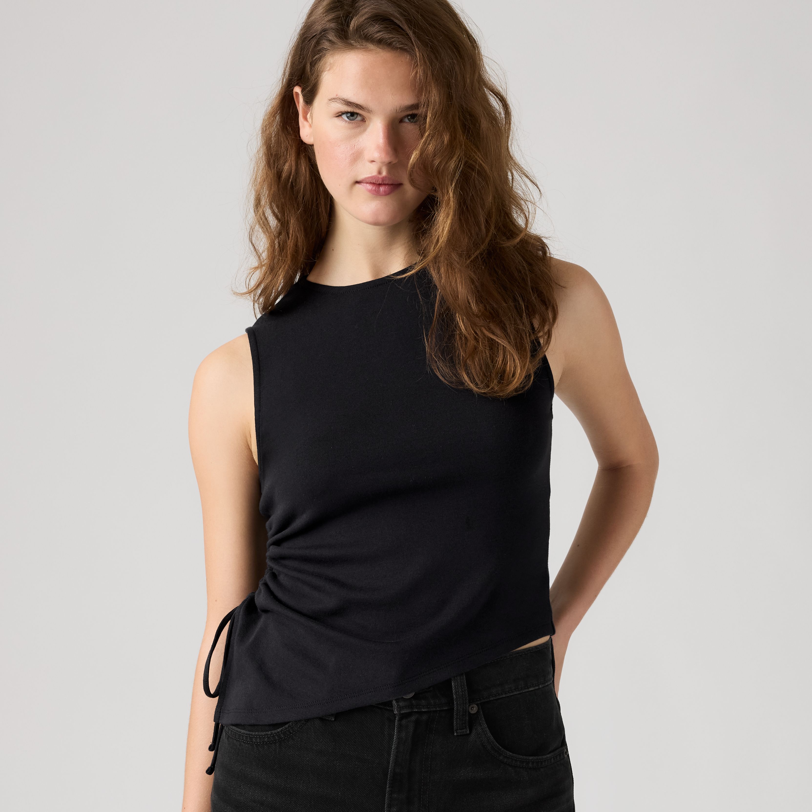 Alila Asymmetrical Sleeveless Top 1