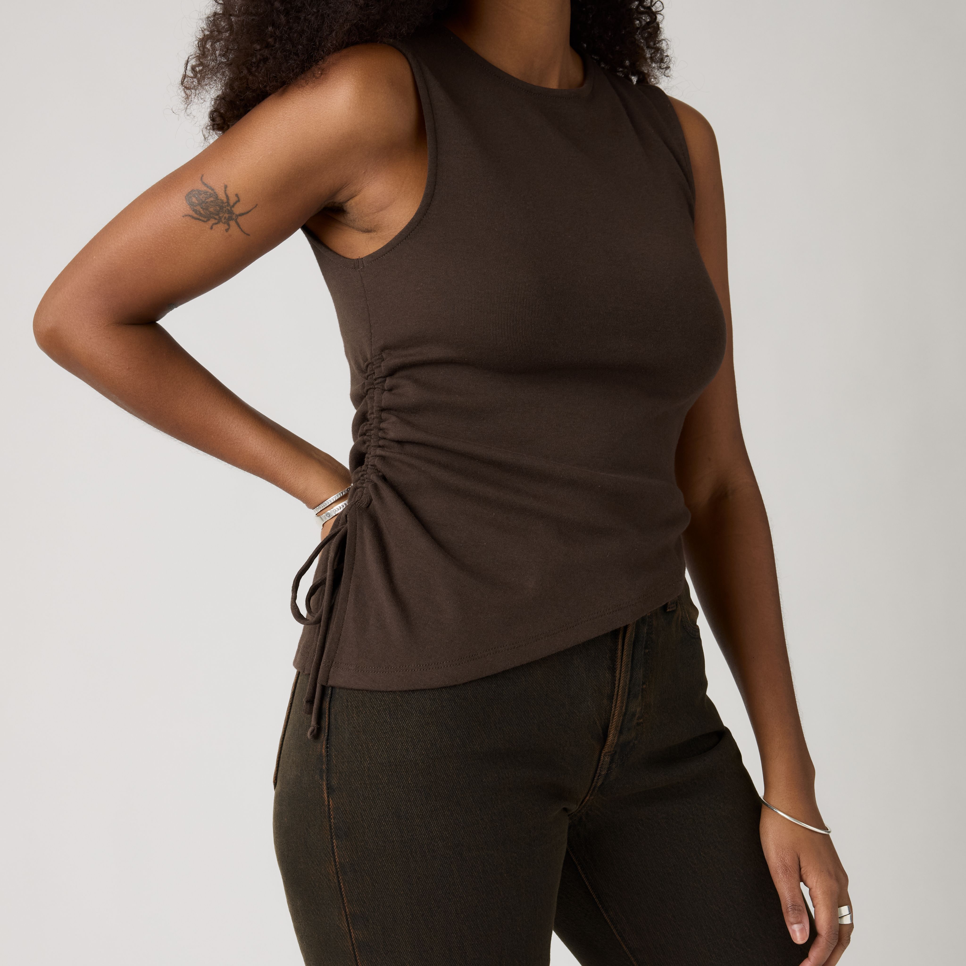Alila Asymmetrical Sleeveless Top 2
