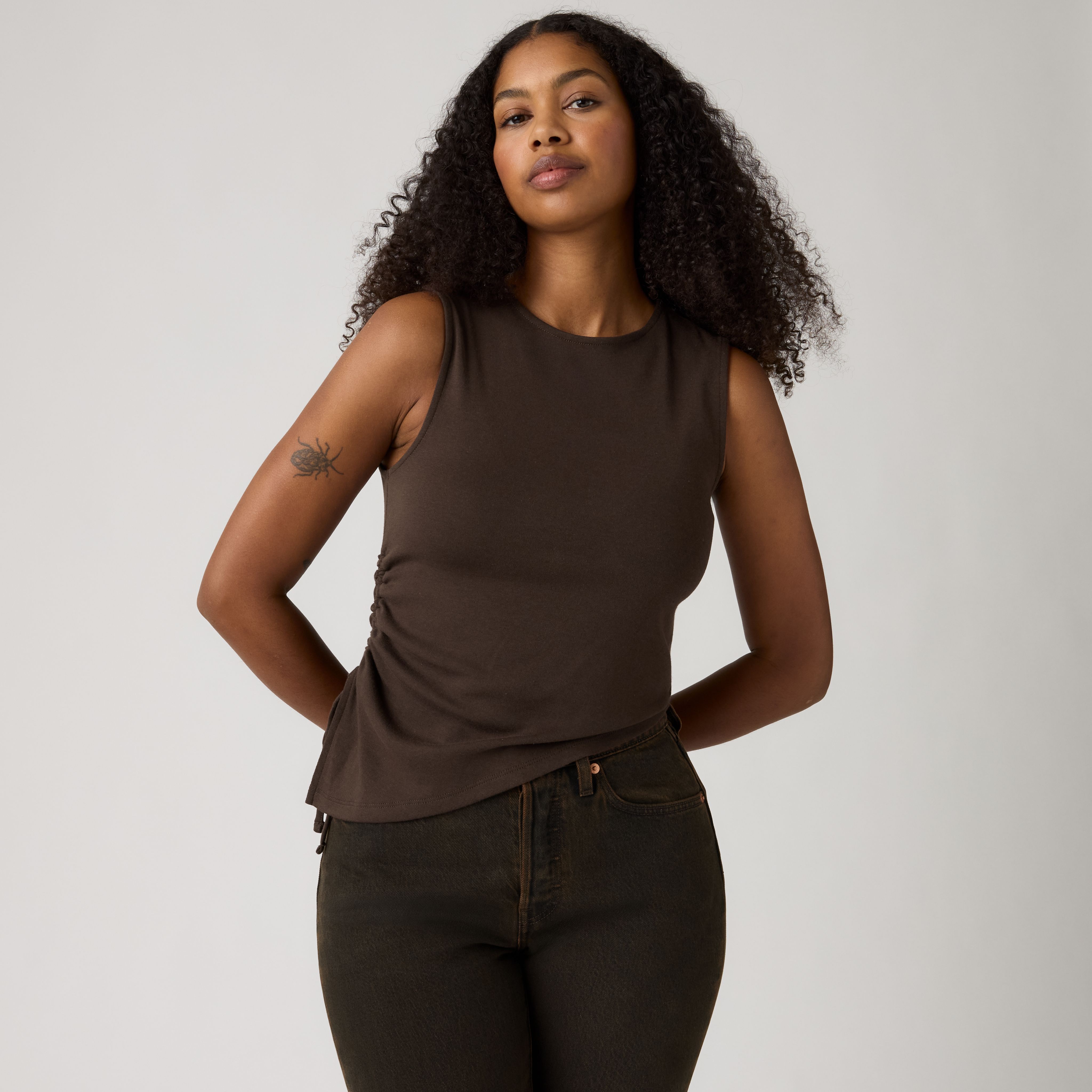 Alila Asymmetrical Sleeveless Top 1