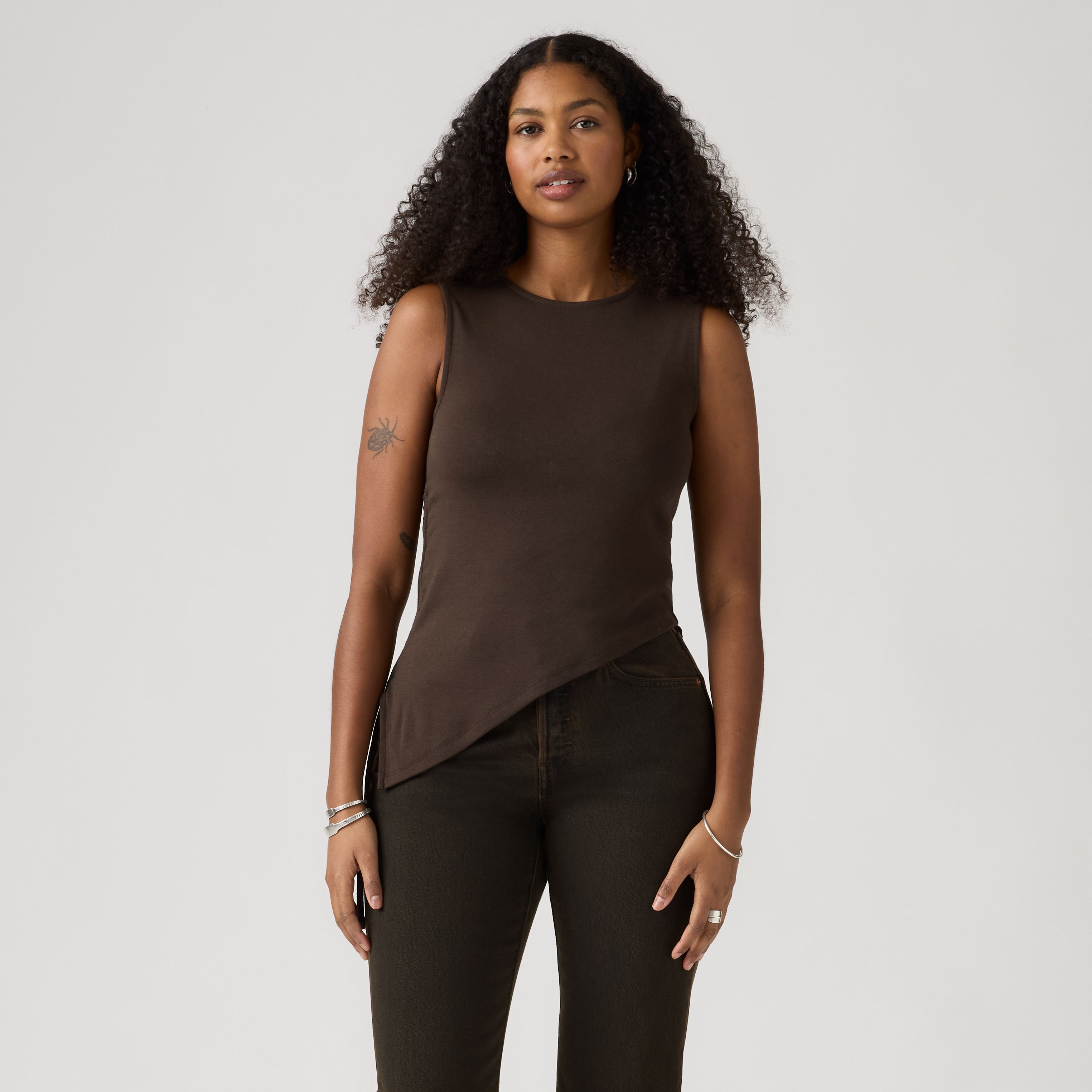 Alila Asymmetrical Sleeveless Top 3