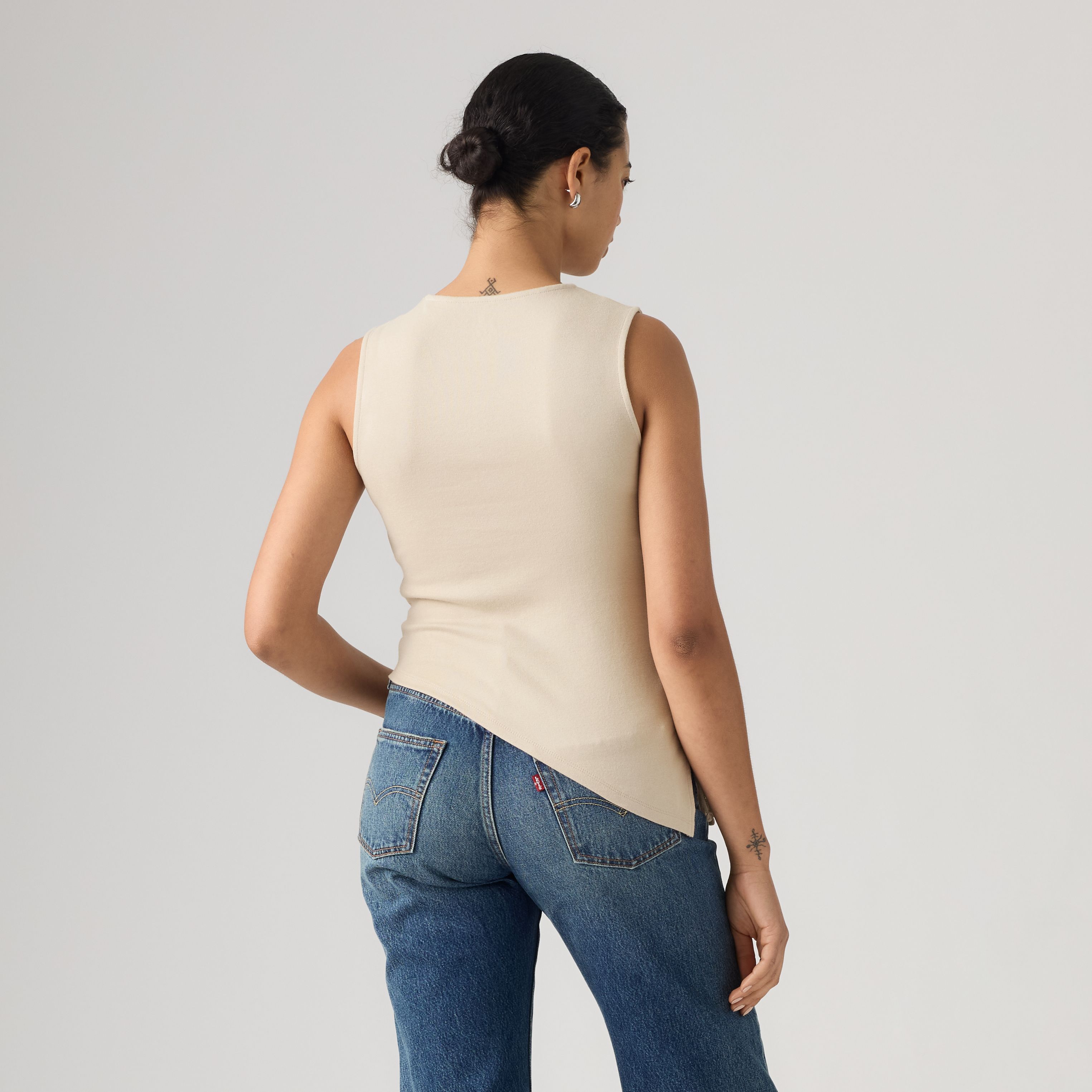 Alila Asymmetrical Sleeveless Top 4