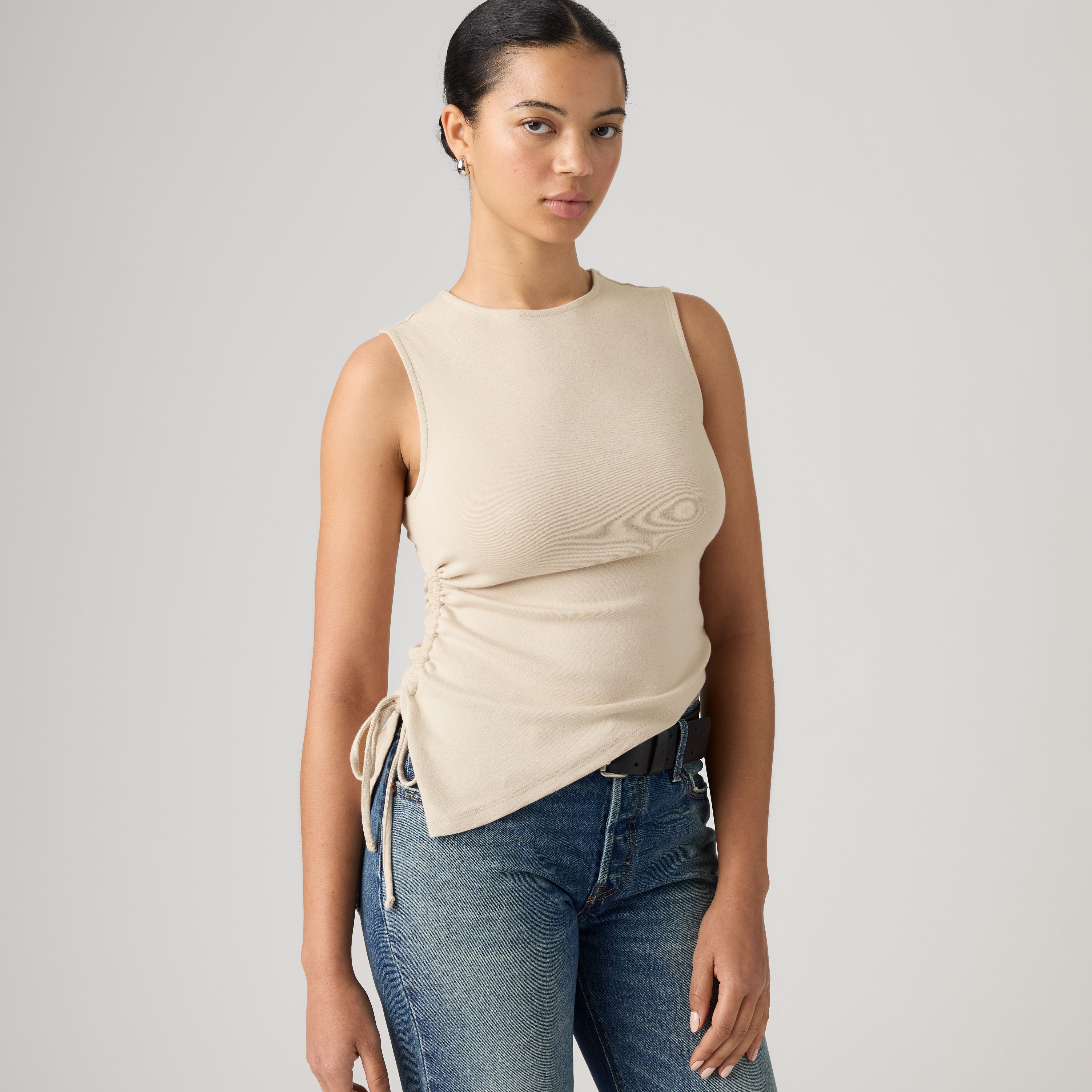 Alila Asymmetrical Sleeveless Top 1