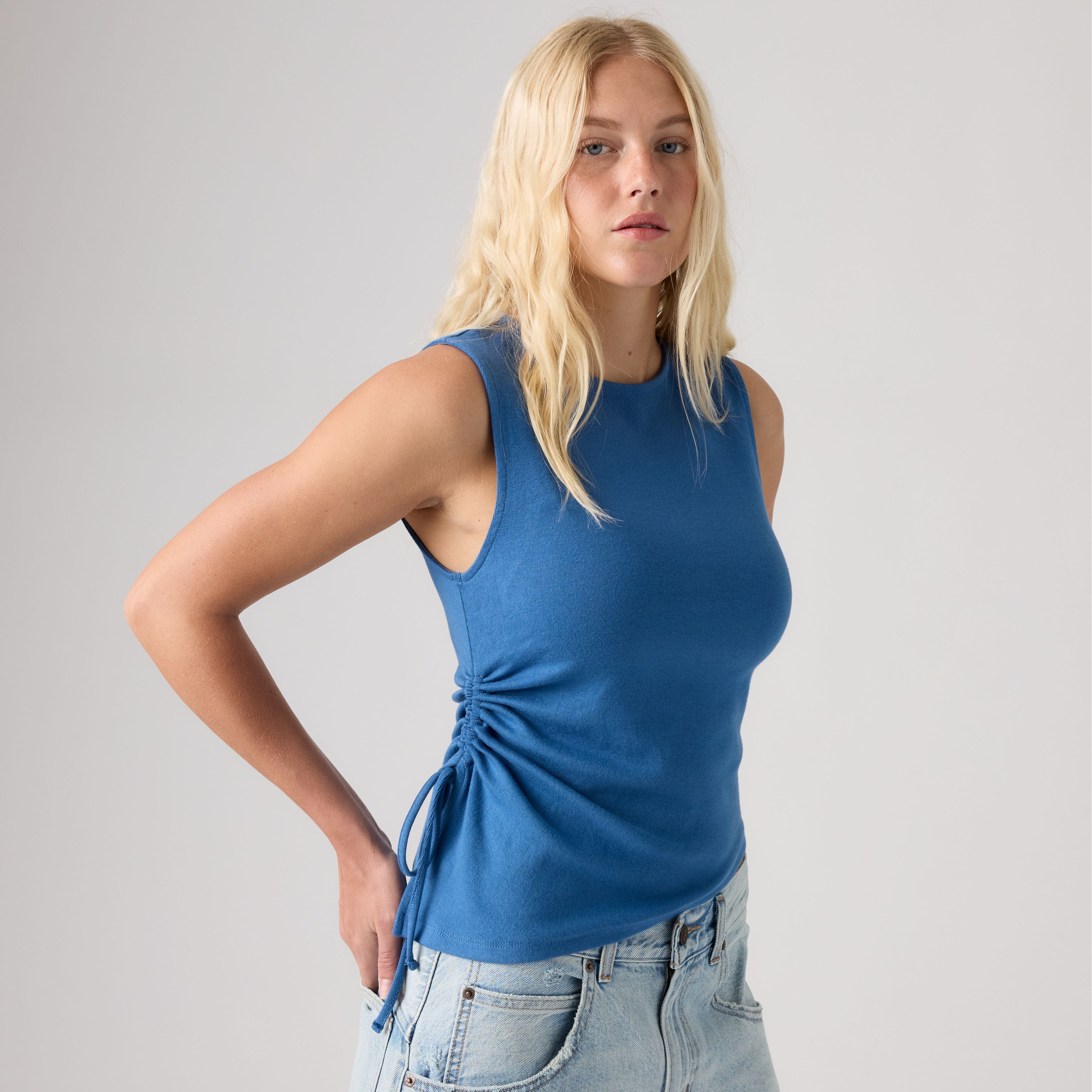 Alila Asymmetrical Sleeveless Top 1