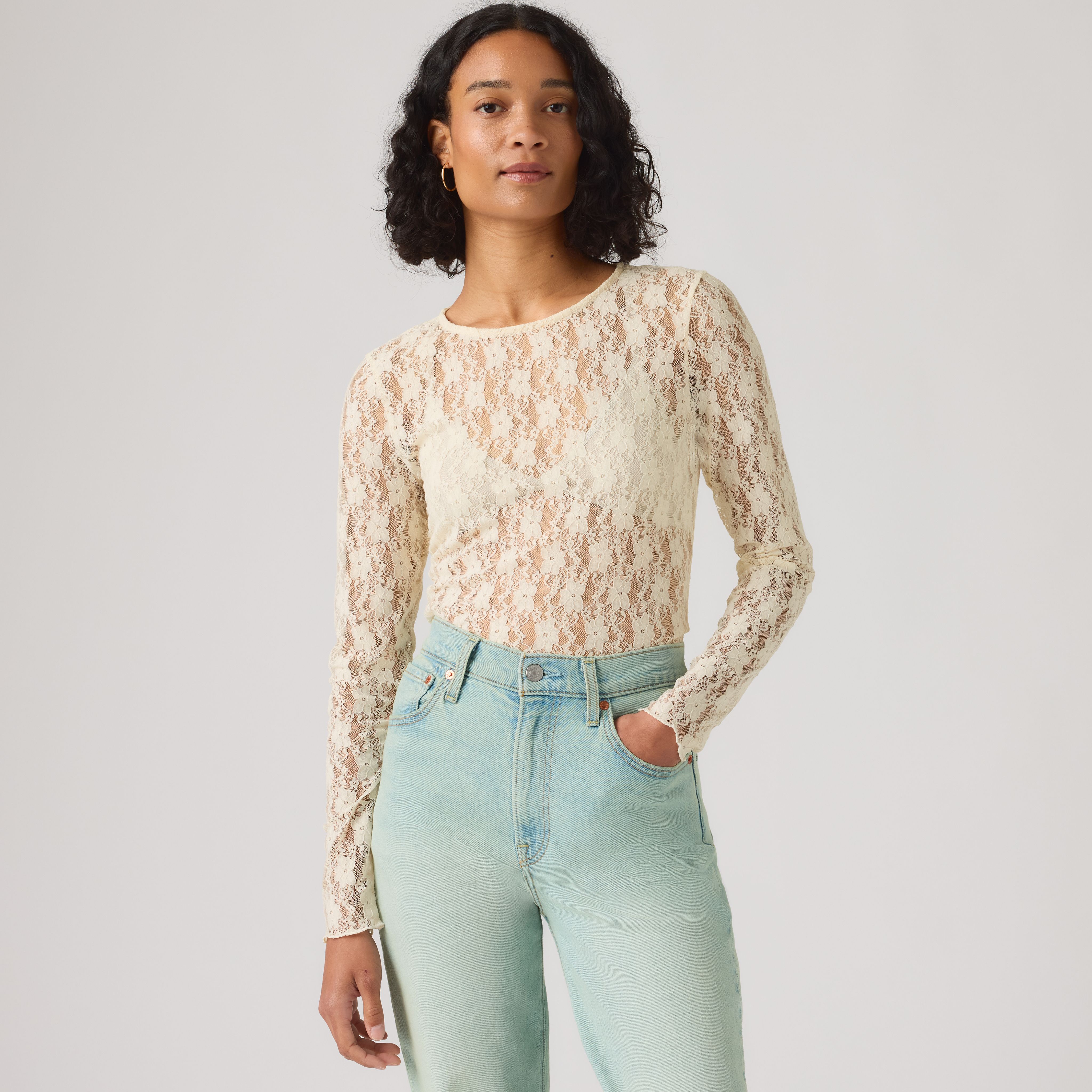 Seraphina Lace Long-Sleeve Top 1