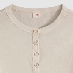 Essential Long-Sleeve Henley — Garment Dye Chateau Gray - Grey 6