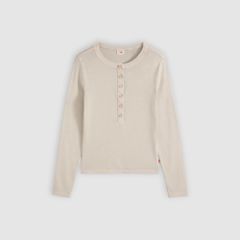 Essential Long-Sleeve Henley — Garment Dye Chateau Gray - Grey 5