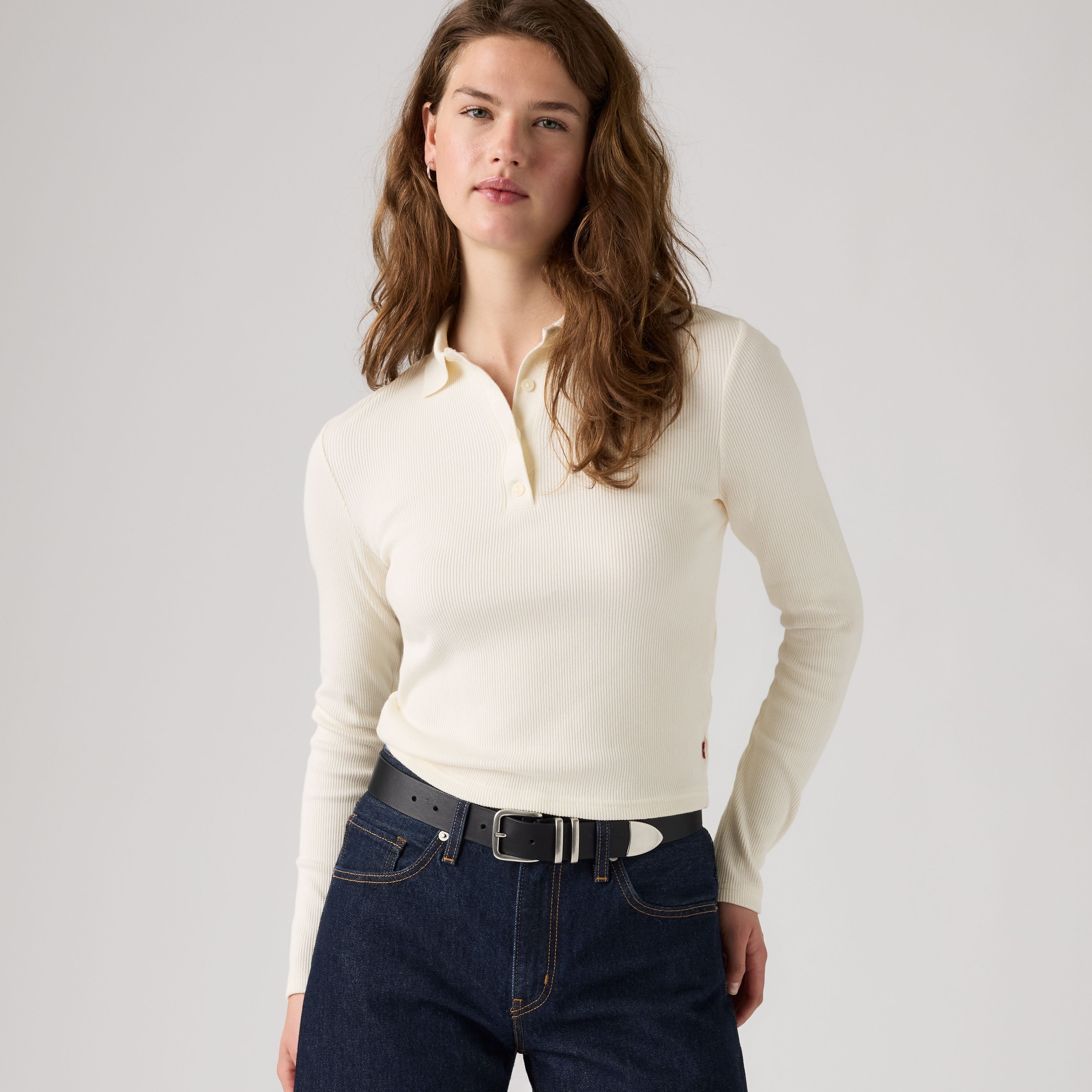 Rory Long-Sleeve Polo 1