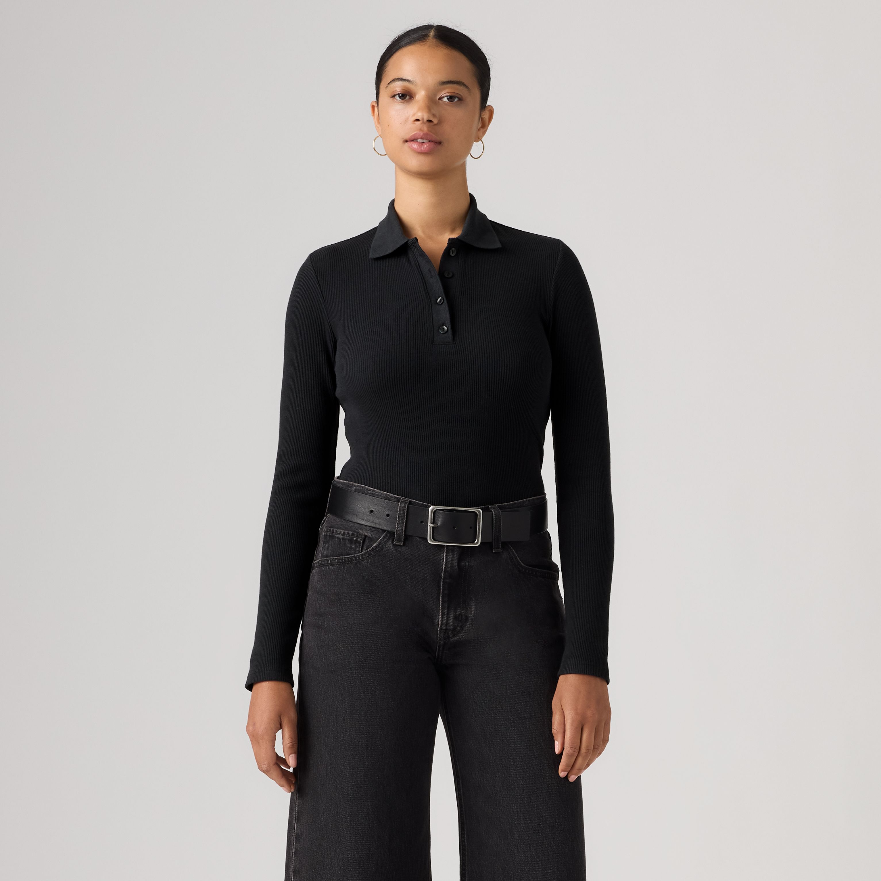 Rory Long-Sleeve Polo 3