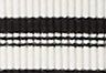 Gigi Stripe Anthracite Night - Black