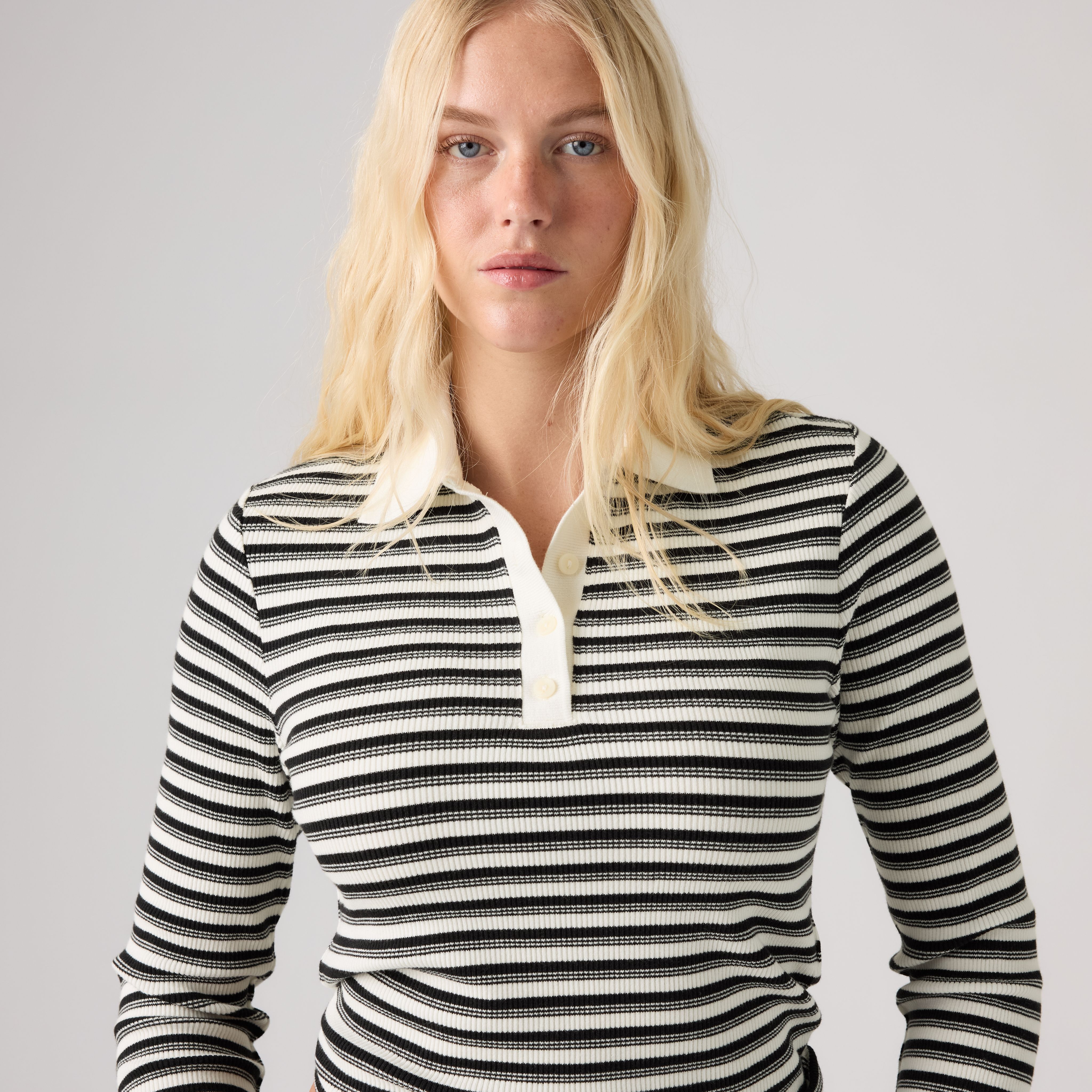 Rory Long-Sleeve Polo 2