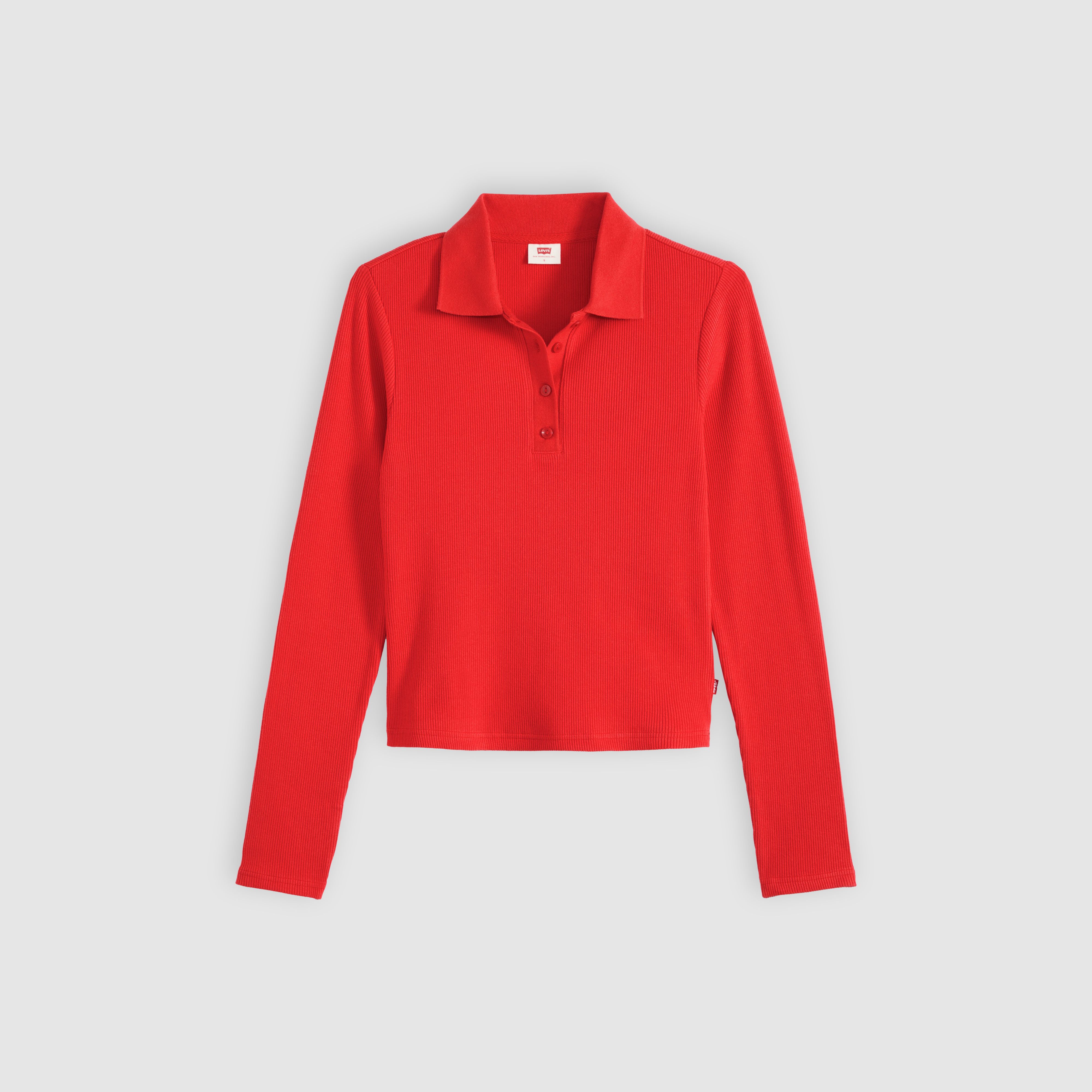 Rory Long-Sleeve Polo 5