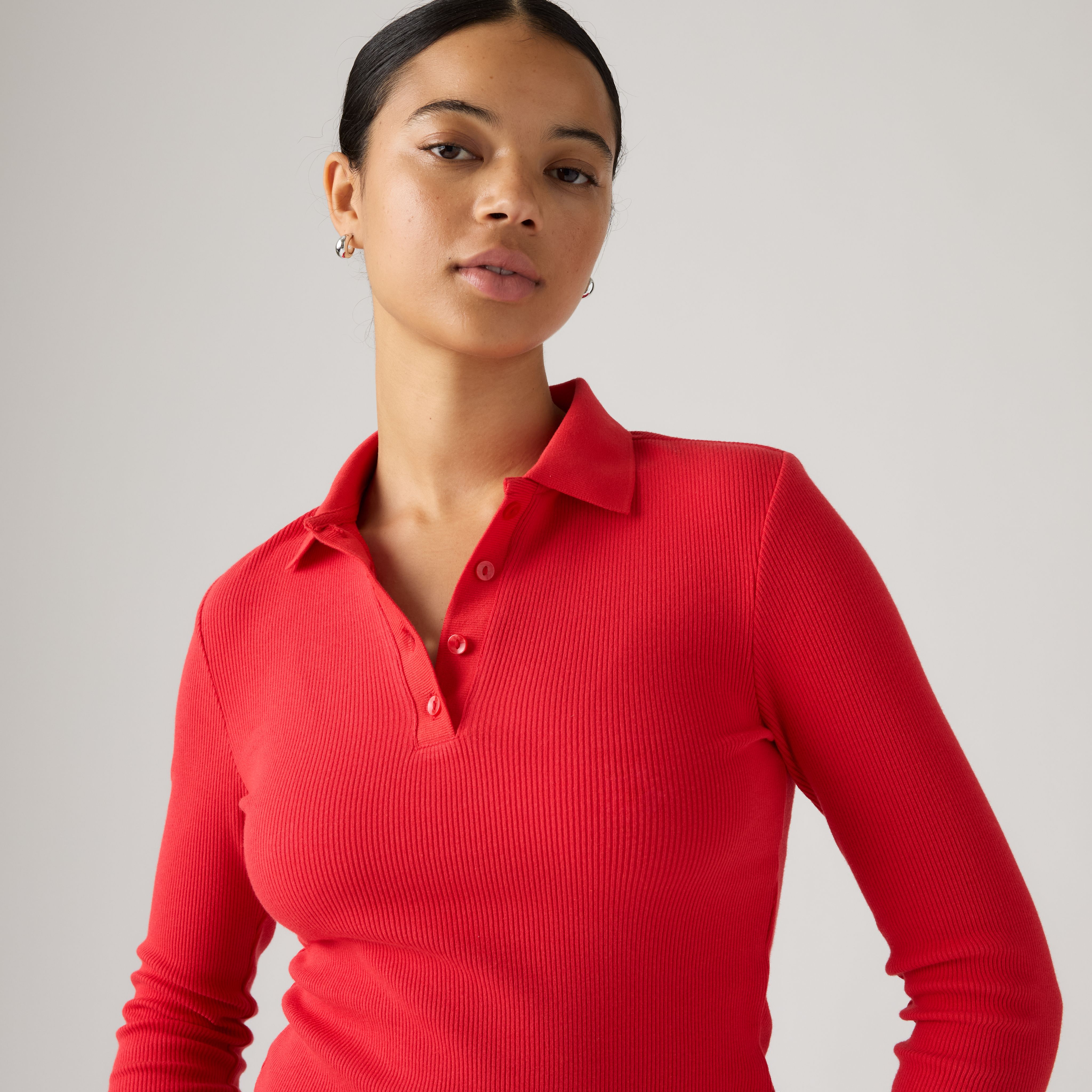 Rory Long-Sleeve Polo 2