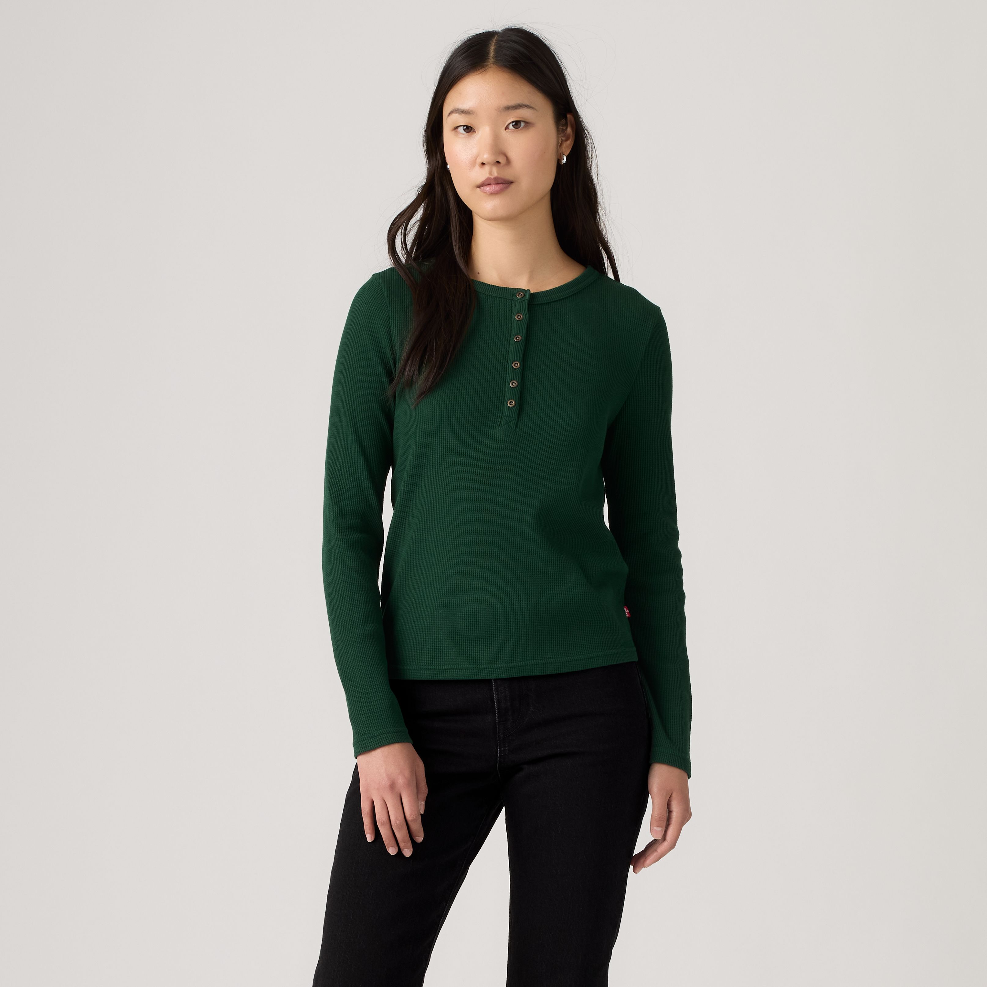 Rooney Waffle Henley 1