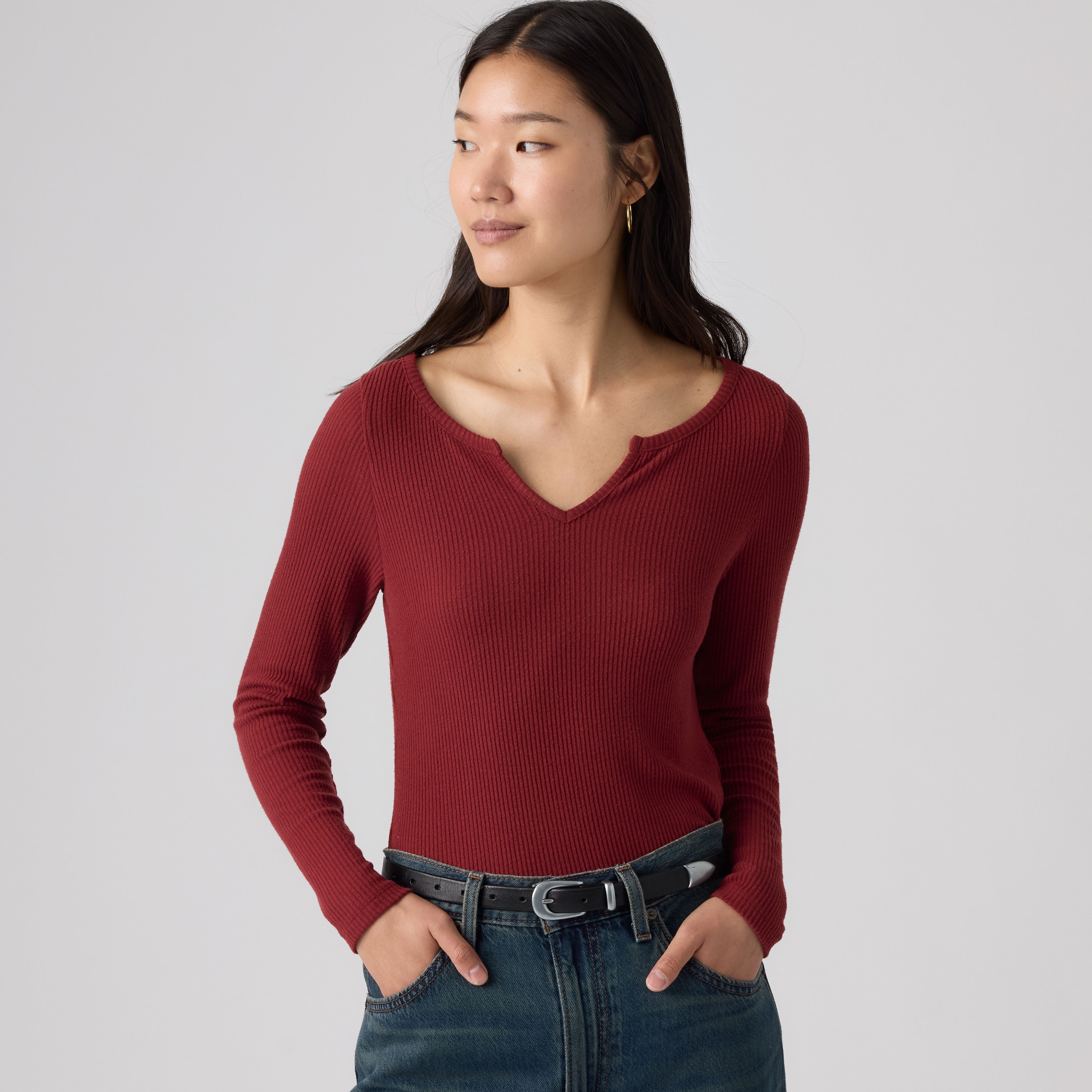 Sabrina Long-Sleeve Top 1