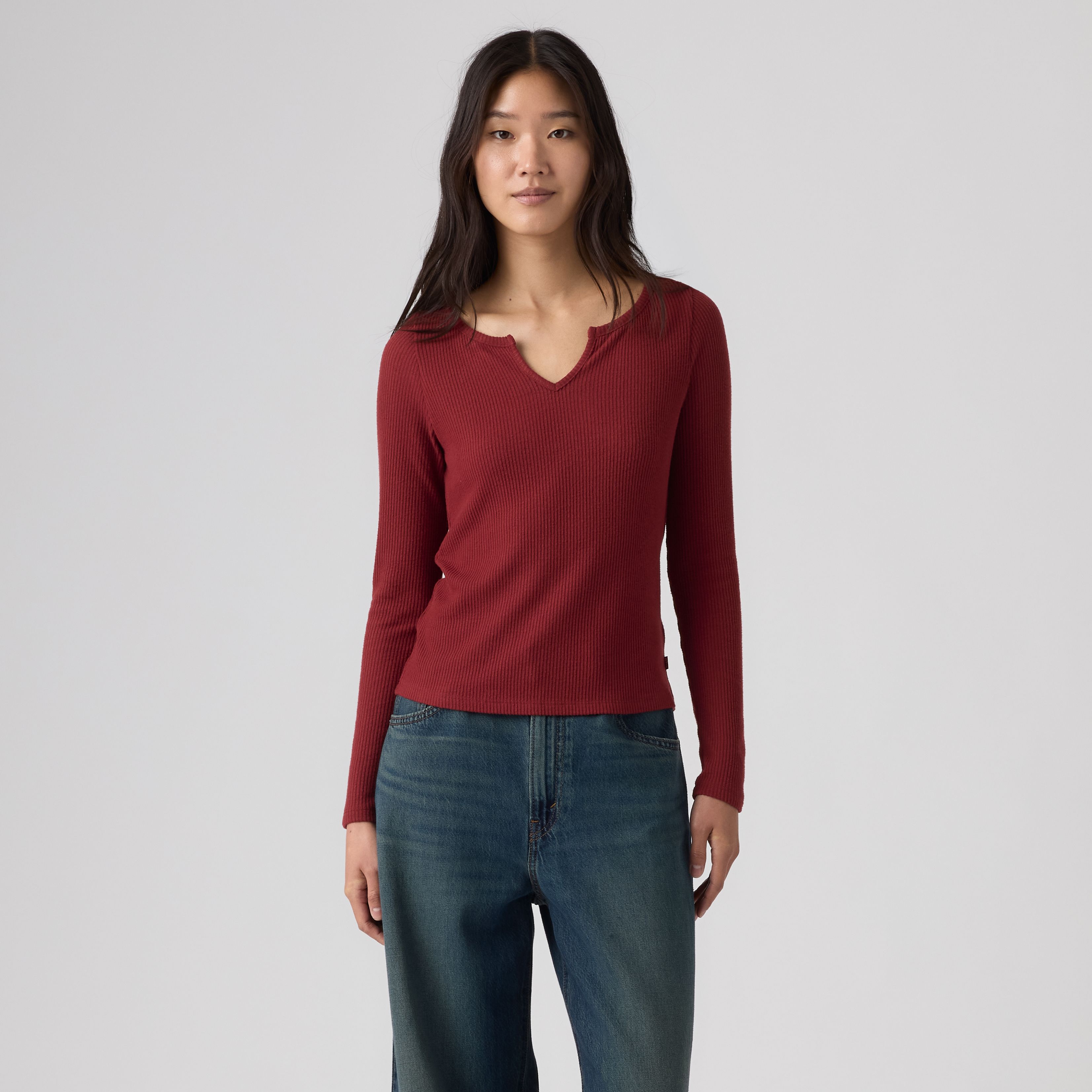 Sabrina Long-Sleeve Top 1