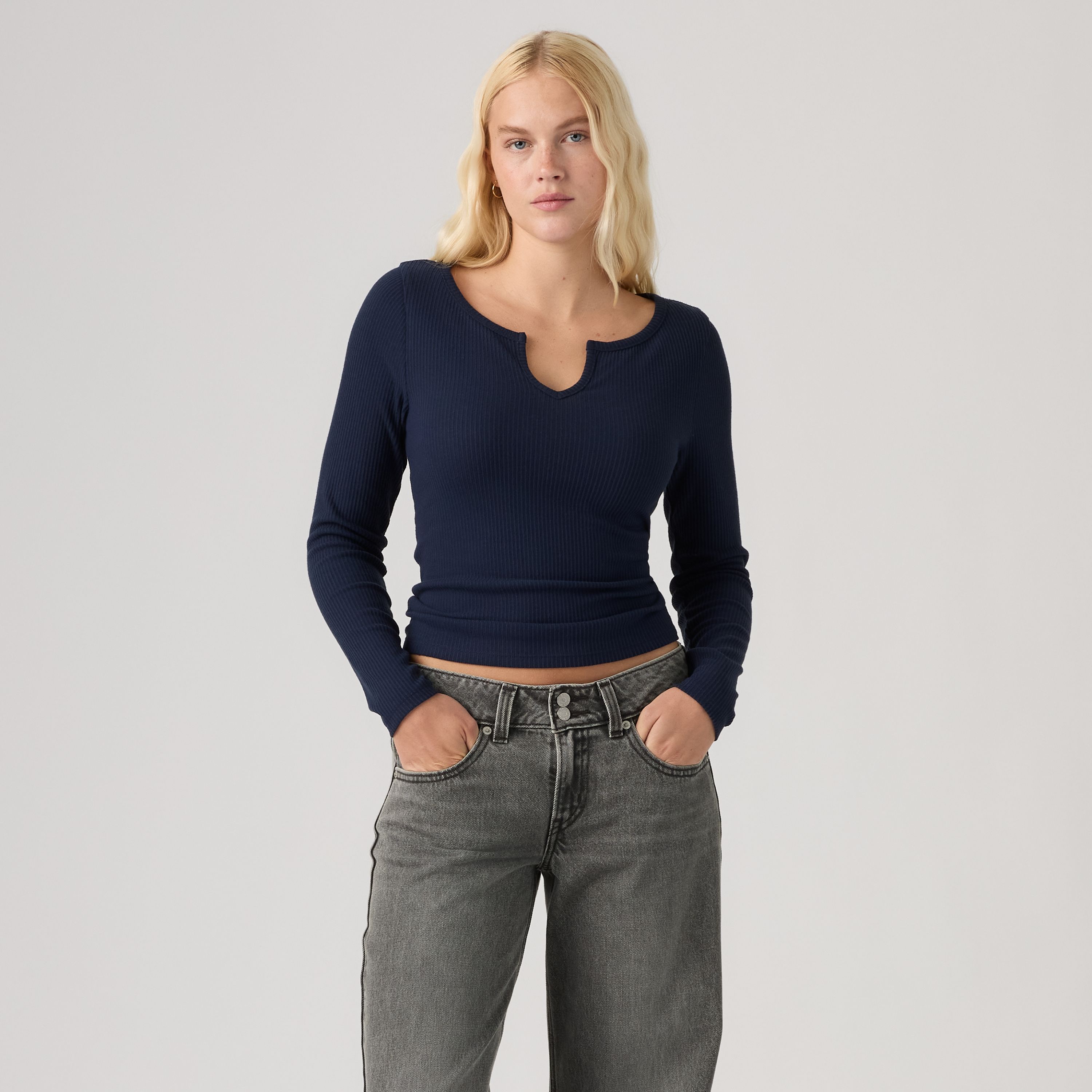Sabrina Long-Sleeve Top 1