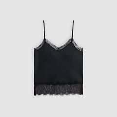 Lynn Lace Cami — Anthracite Night - Black 6