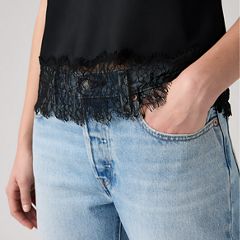 Lynn Lace Cami — Anthracite Night - Black 2