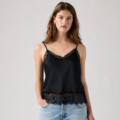 Lynn Lace Cami — Anthracite Night - Black 1