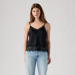 Lynn Lace Cami — Anthracite Night - Black 4