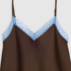 Lynn Lace Cami — Java - Brown 7
