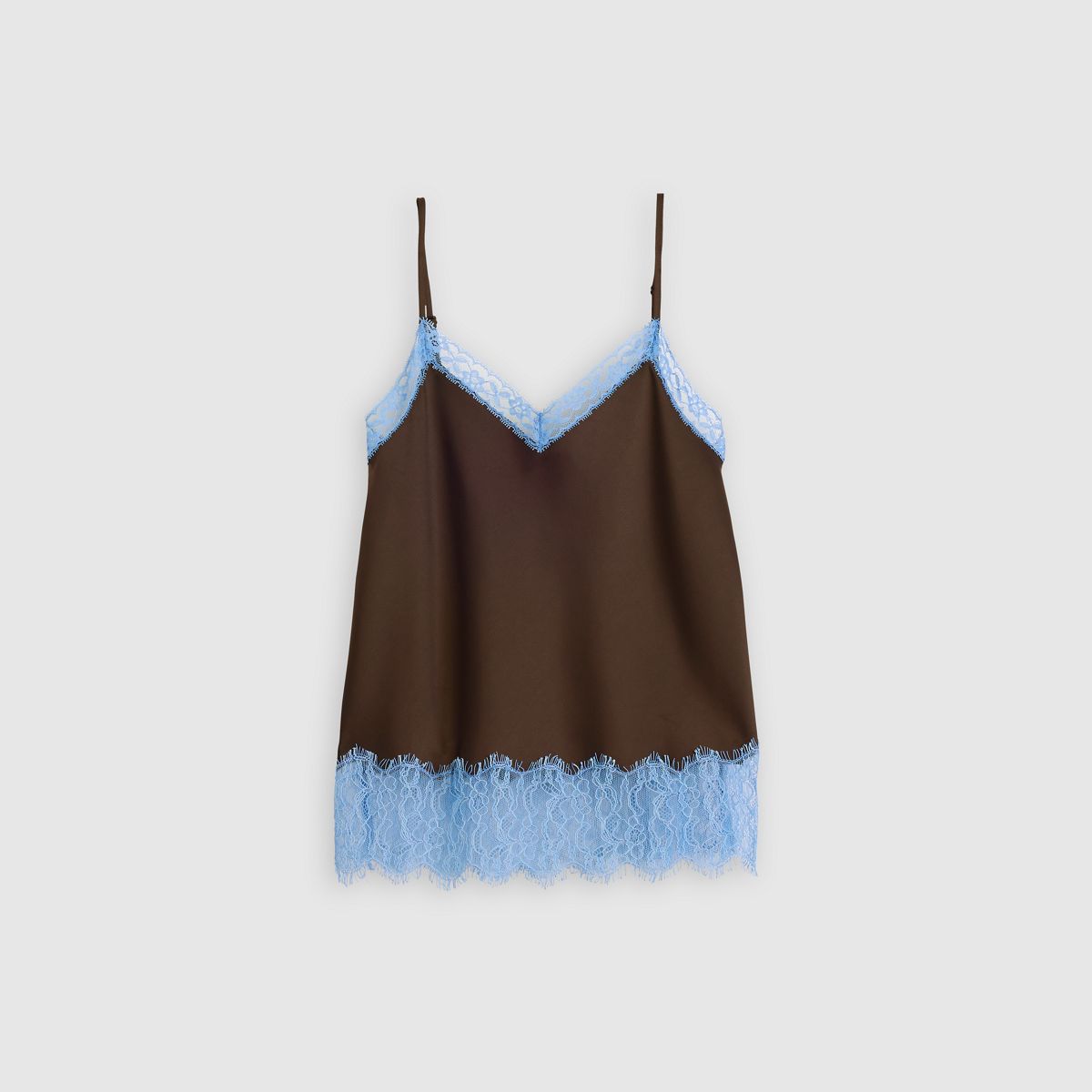 Lynn Lace Cami — Java - Brown