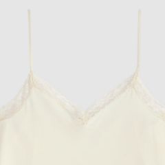 Lynn Lace Cami — Whisper White - Tan 6