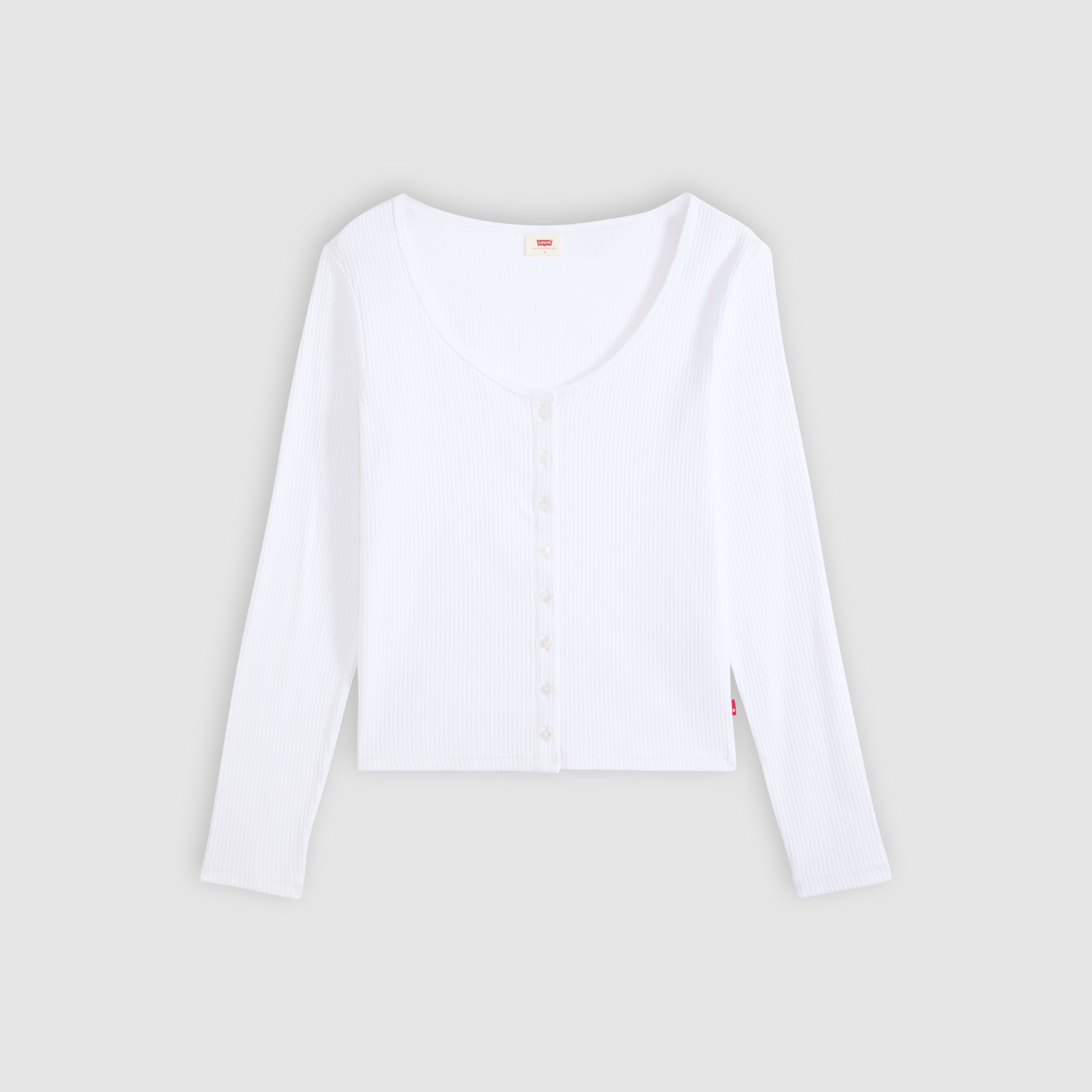 Austen Button-Up Long-Sleeve Top 5