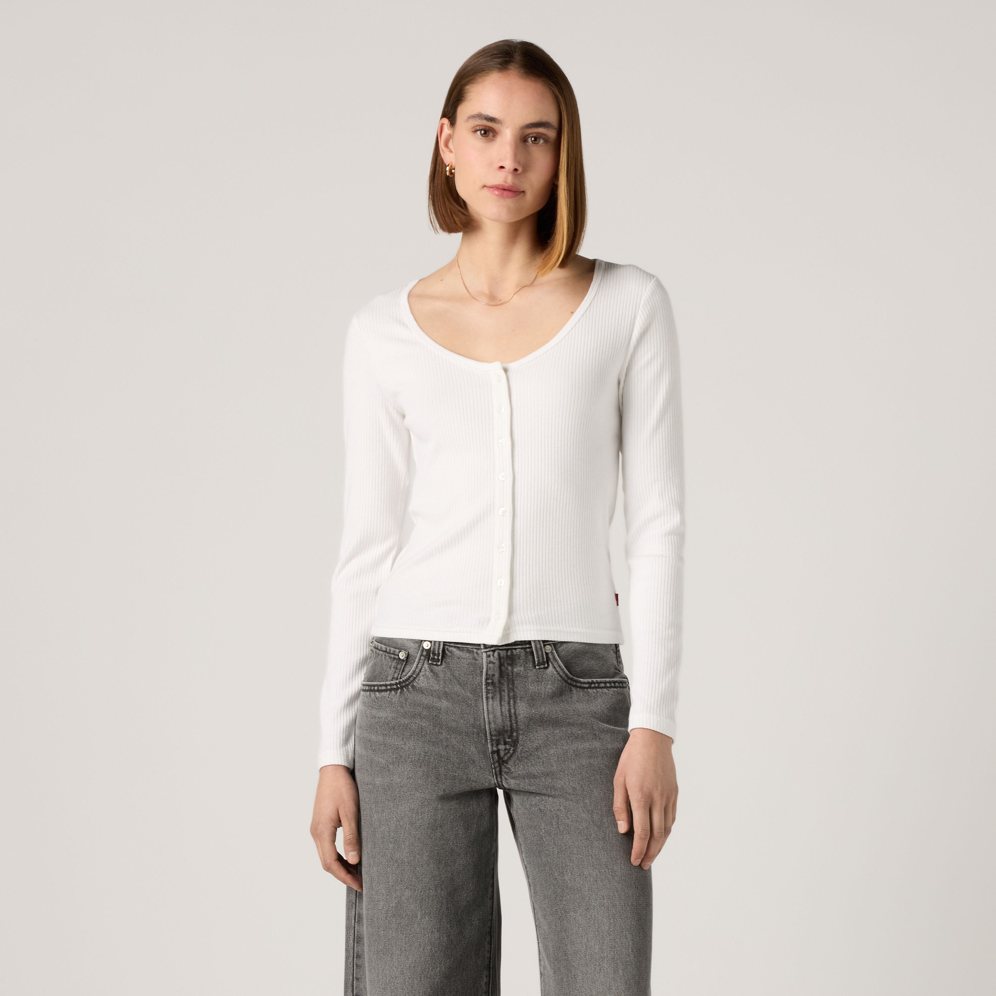 Austen Button-Up Long-Sleeve Top 3