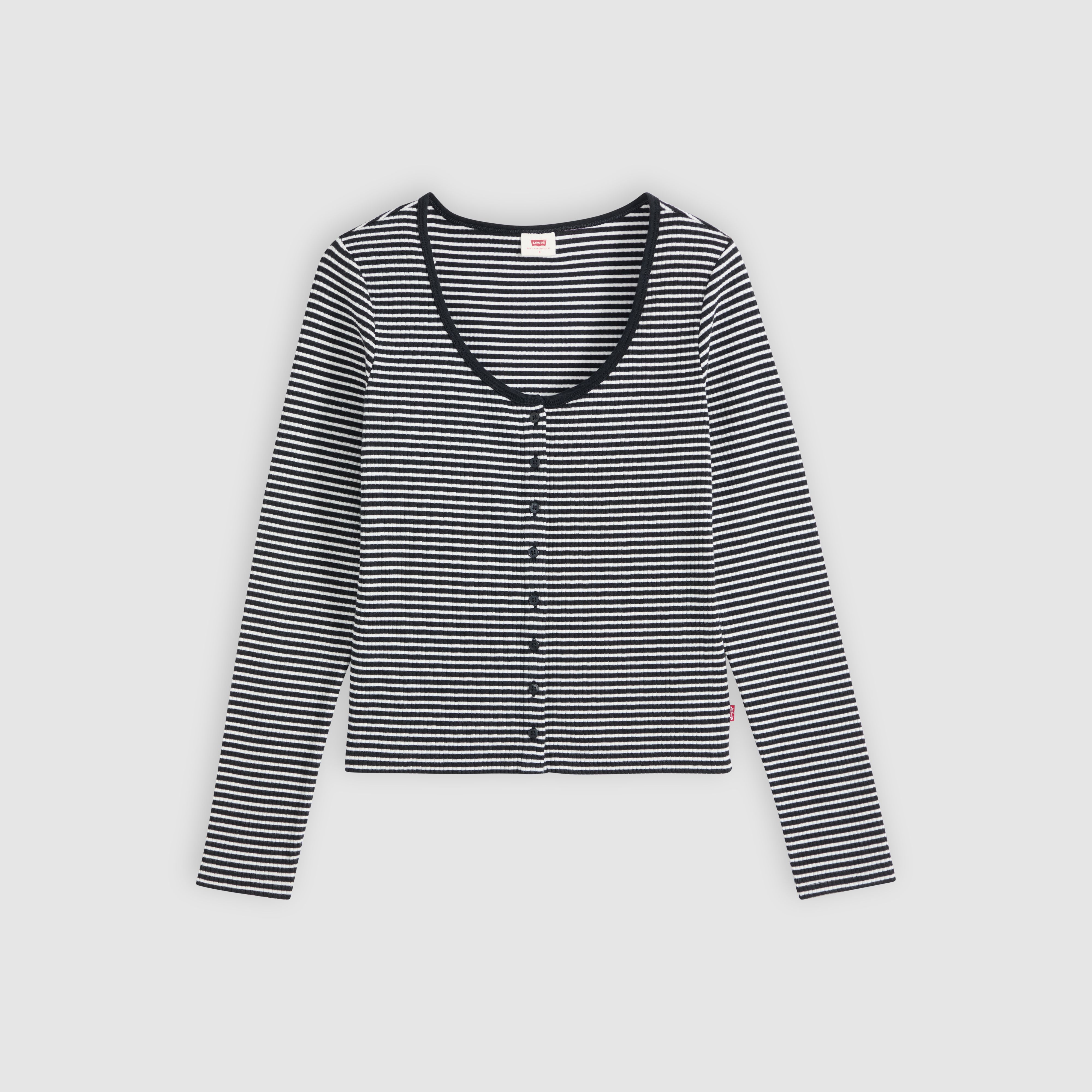 Austen Button-Up Long-Sleeve Top 5