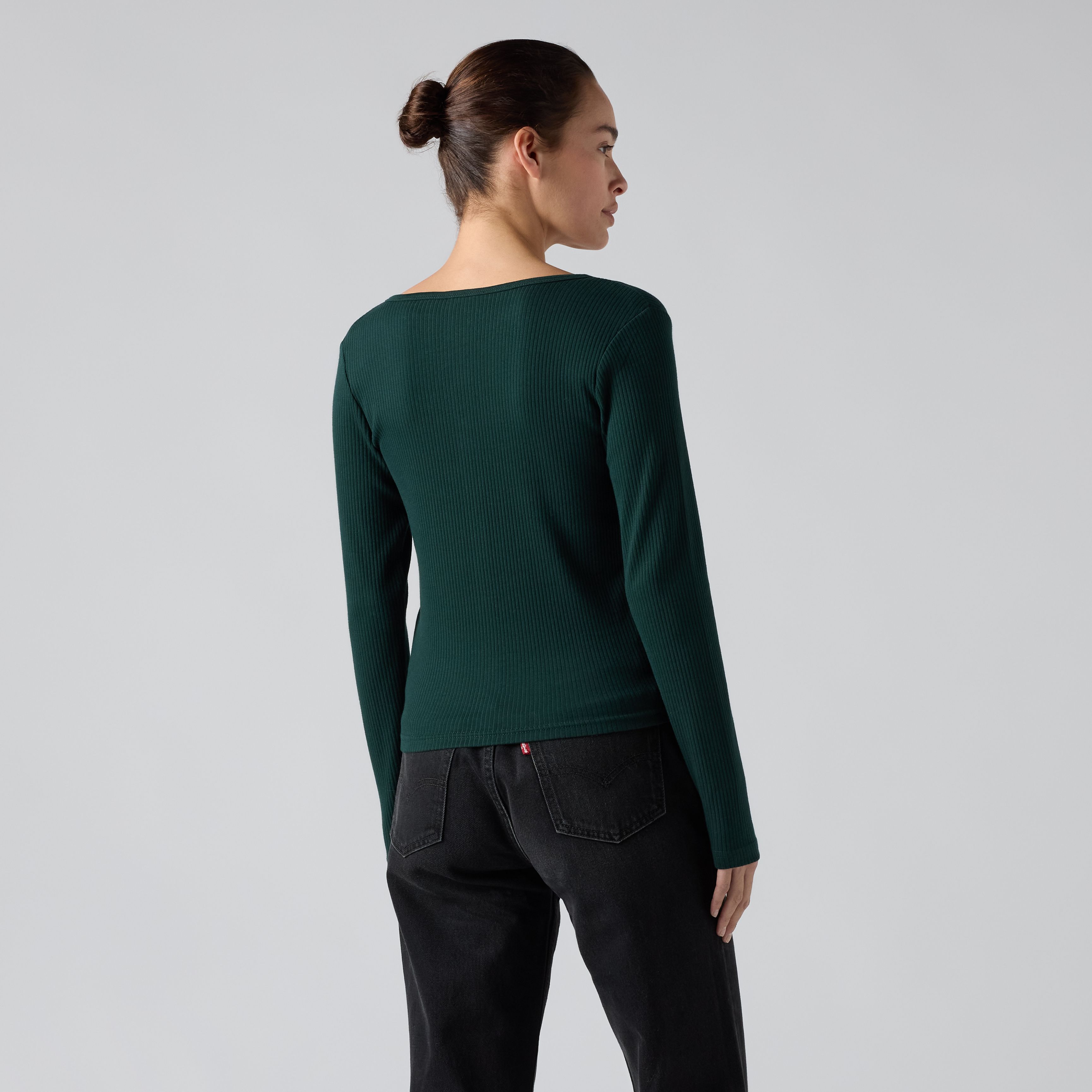 Austen Button-Up Long-Sleeve Top 4