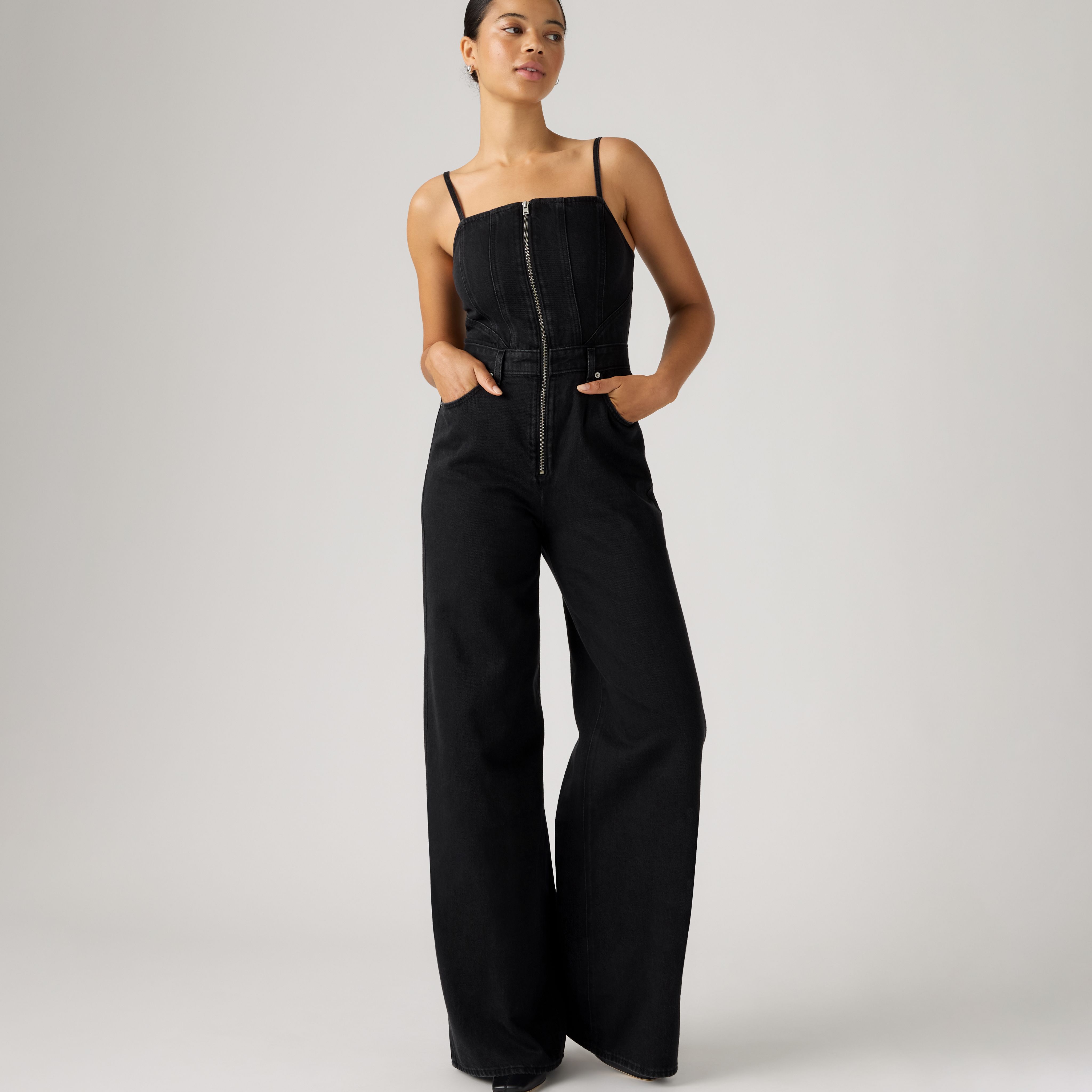 Lightweight Seamed Jumpsuit 1