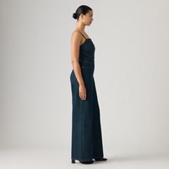 Seamed Jumpsuit — Cash Out Stone - Medium Wash 4