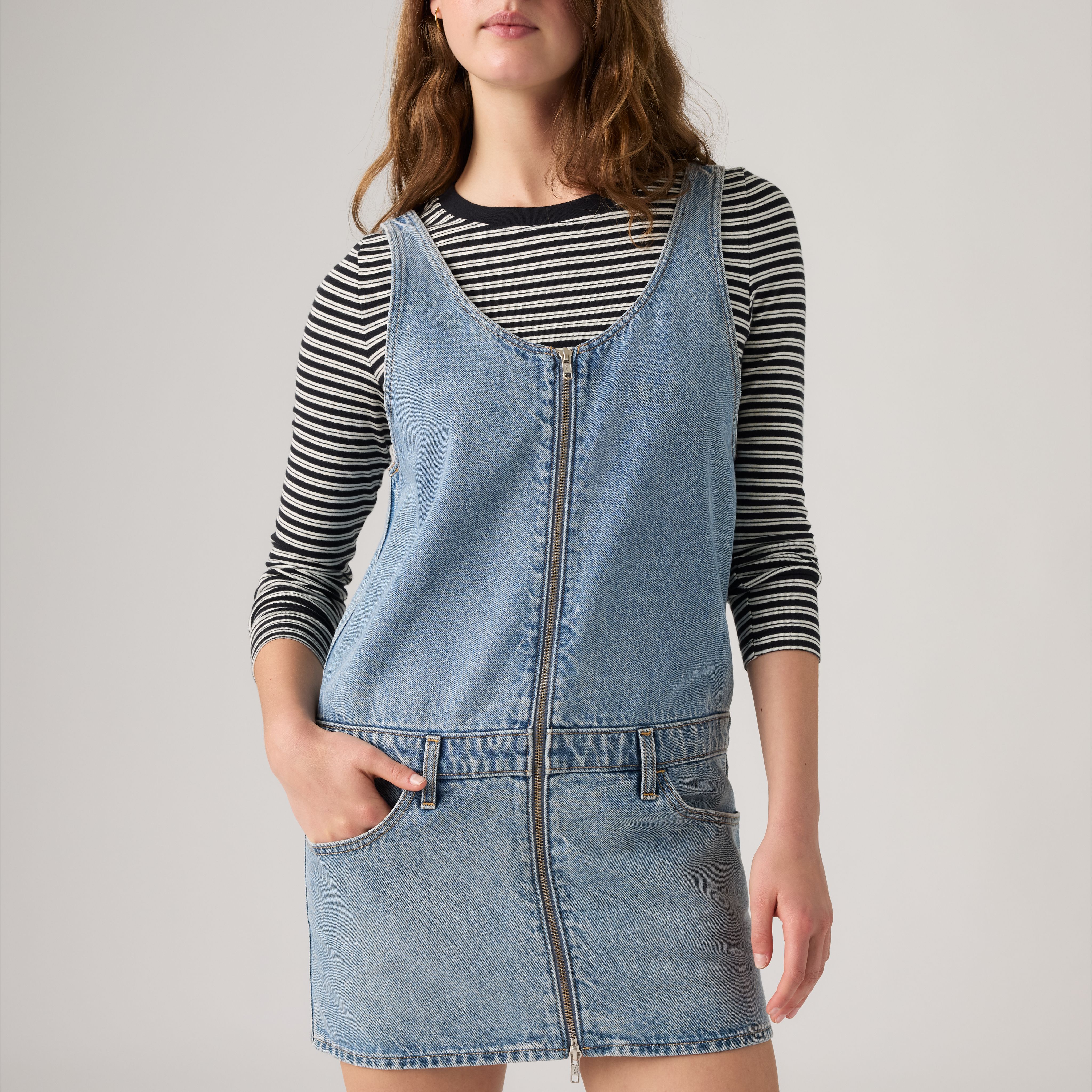 Mini Zip Dress 2