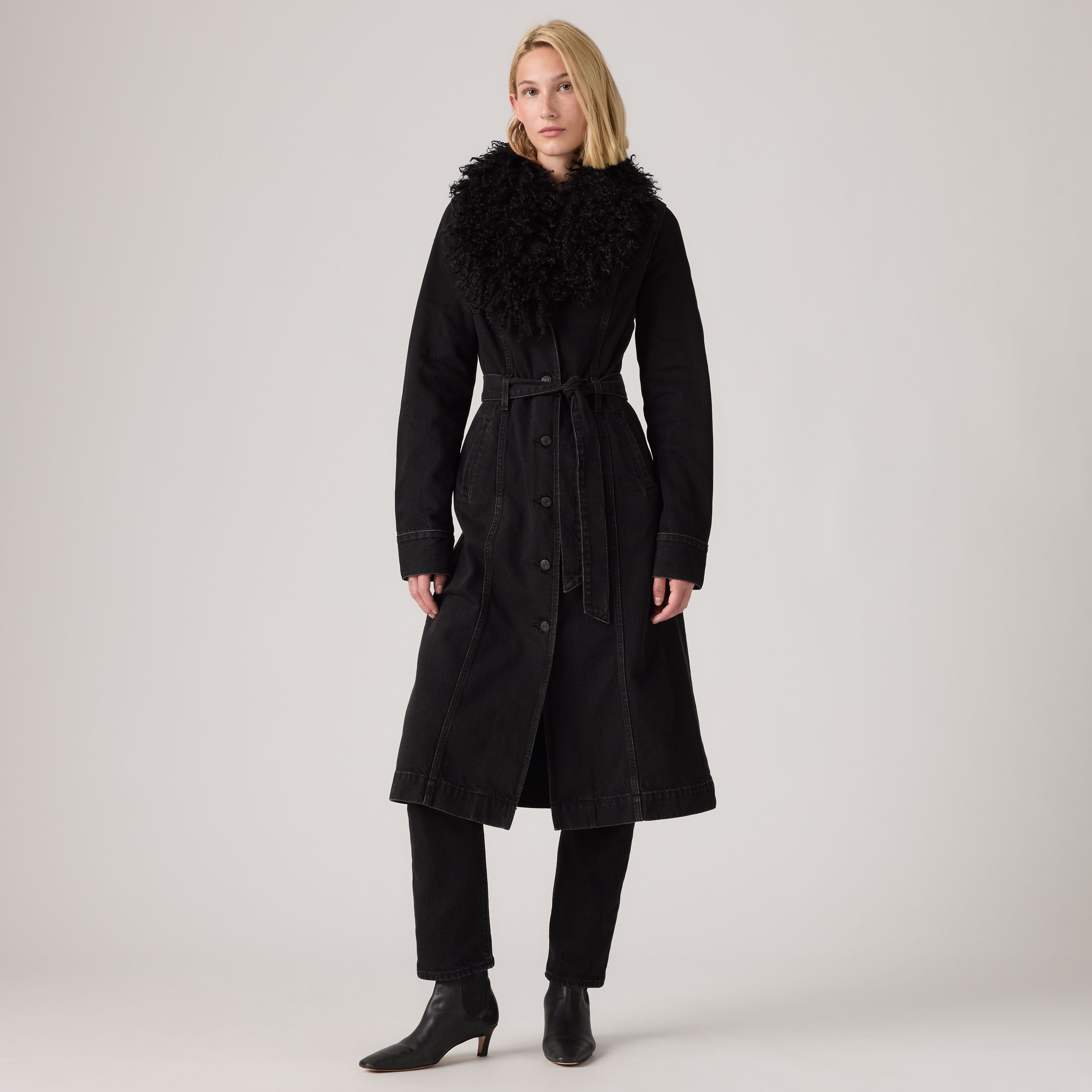 Sherpa Collar Duster 1