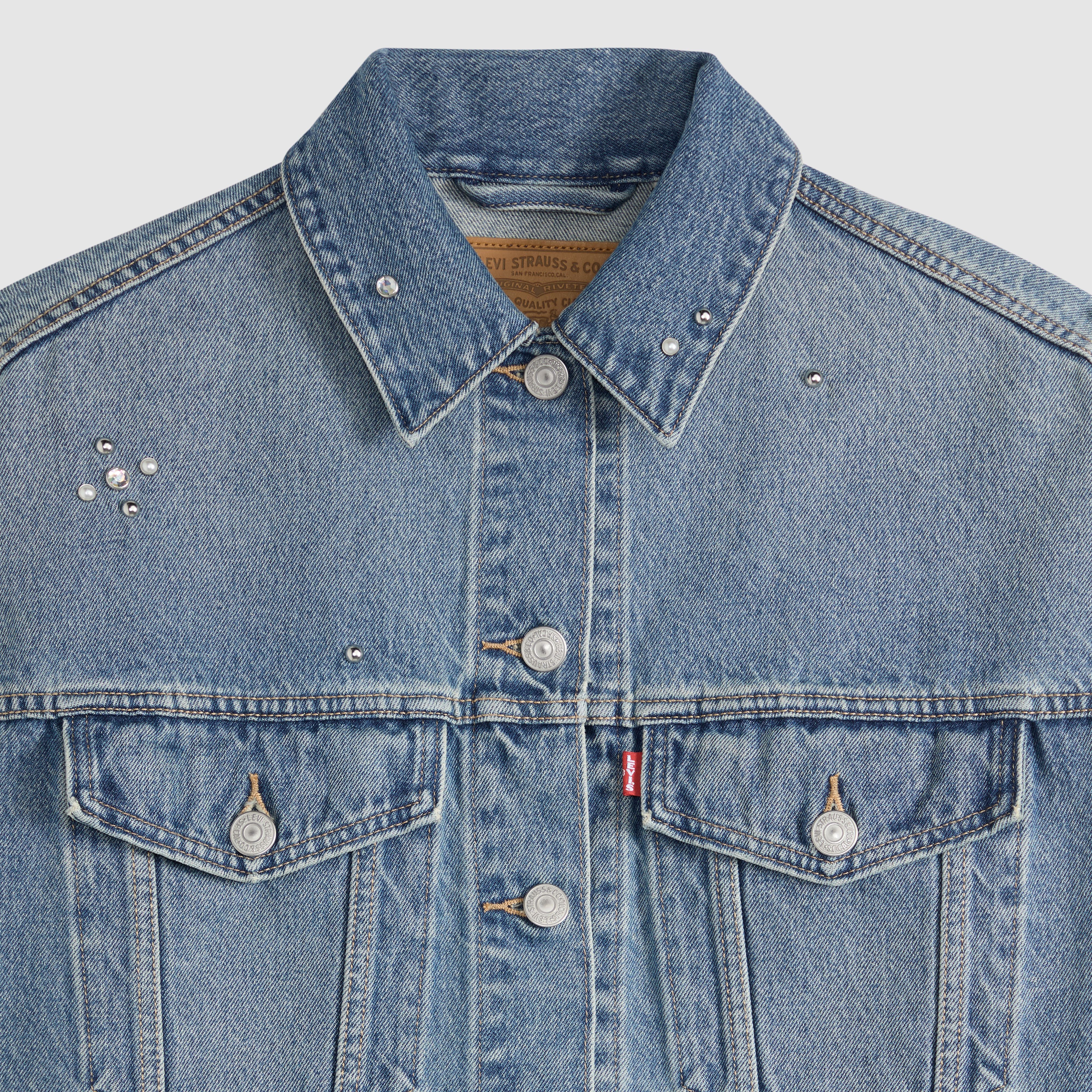 Loose Crop Trucker Jacket 6