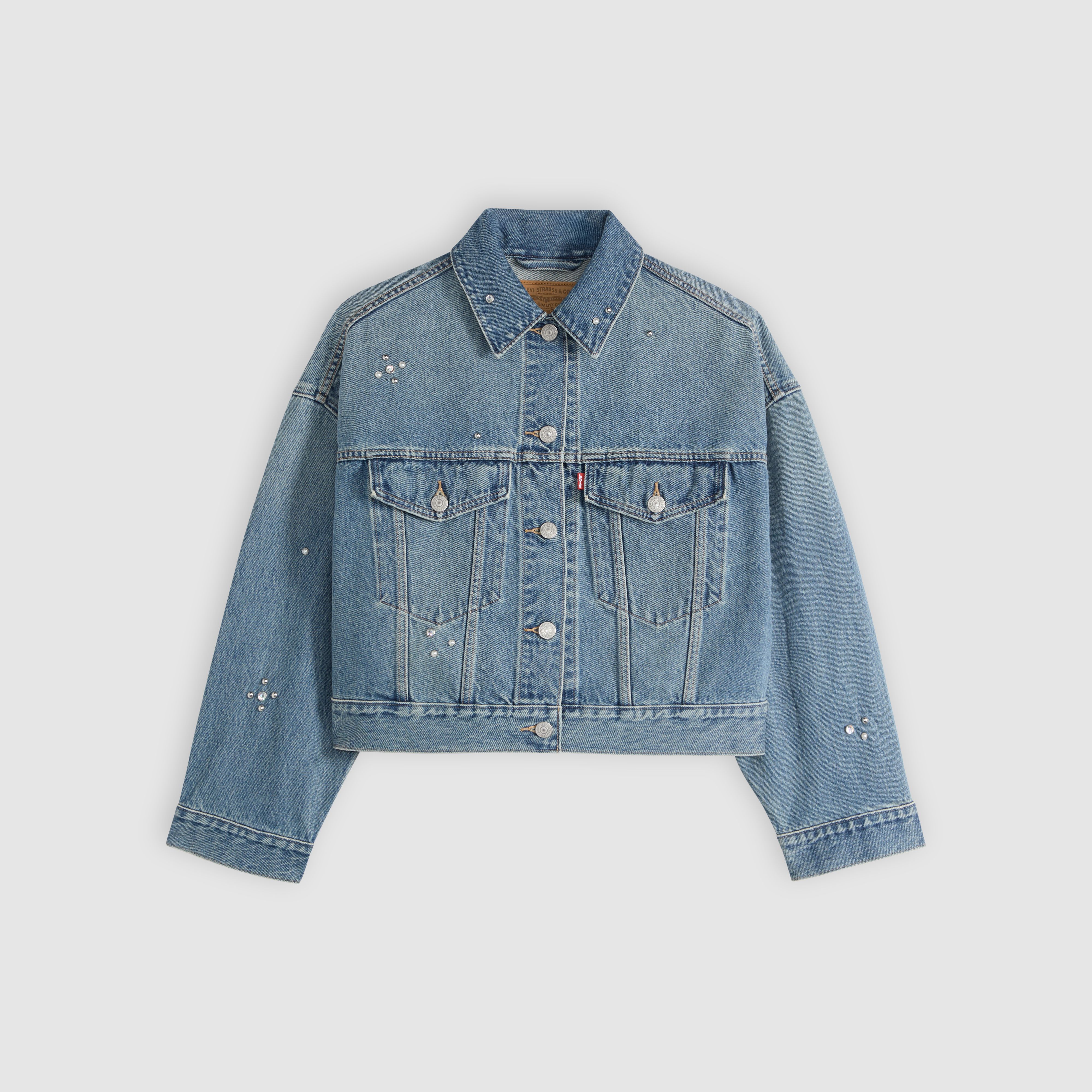Loose Crop Trucker Jacket 5