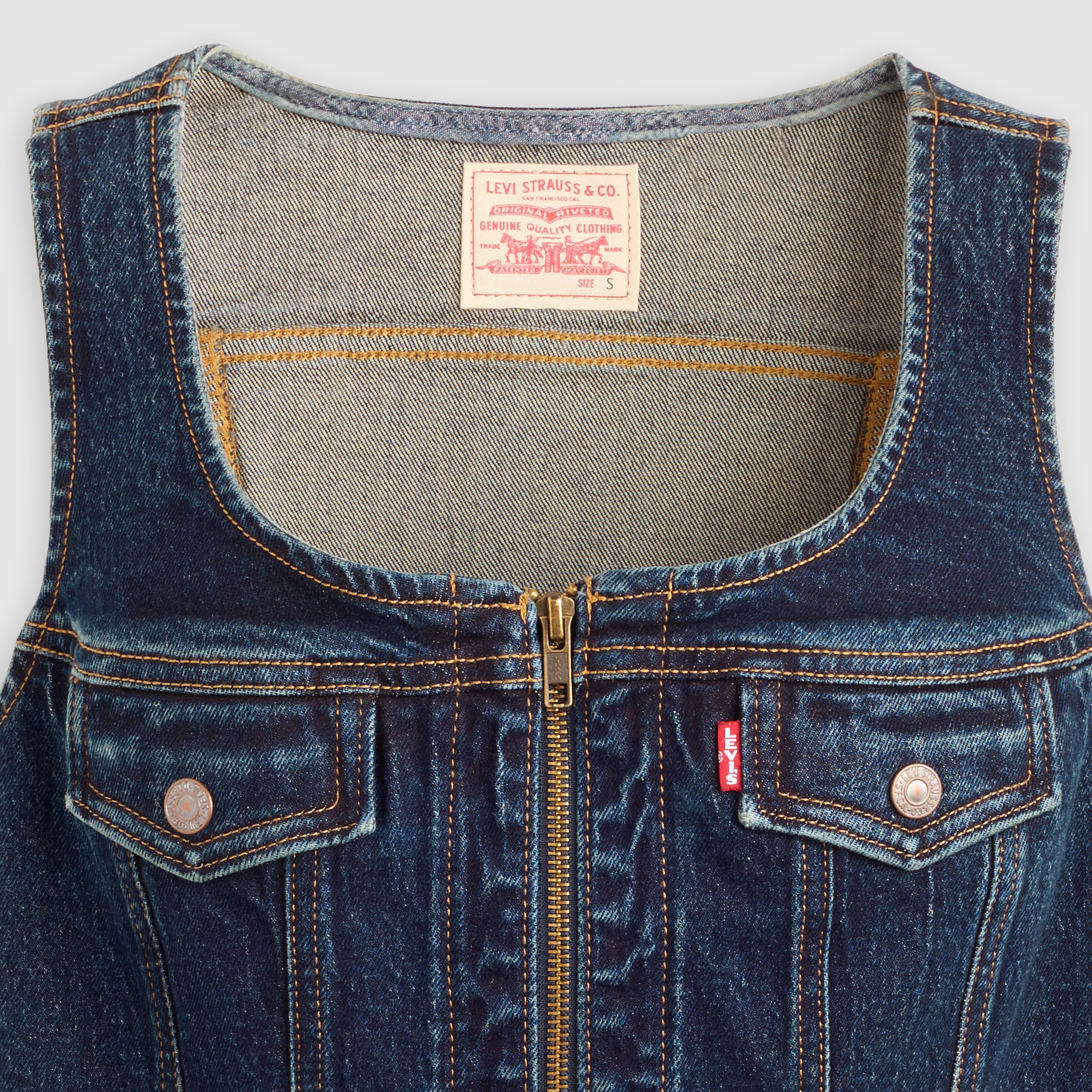 Vintage Zip Vest 6