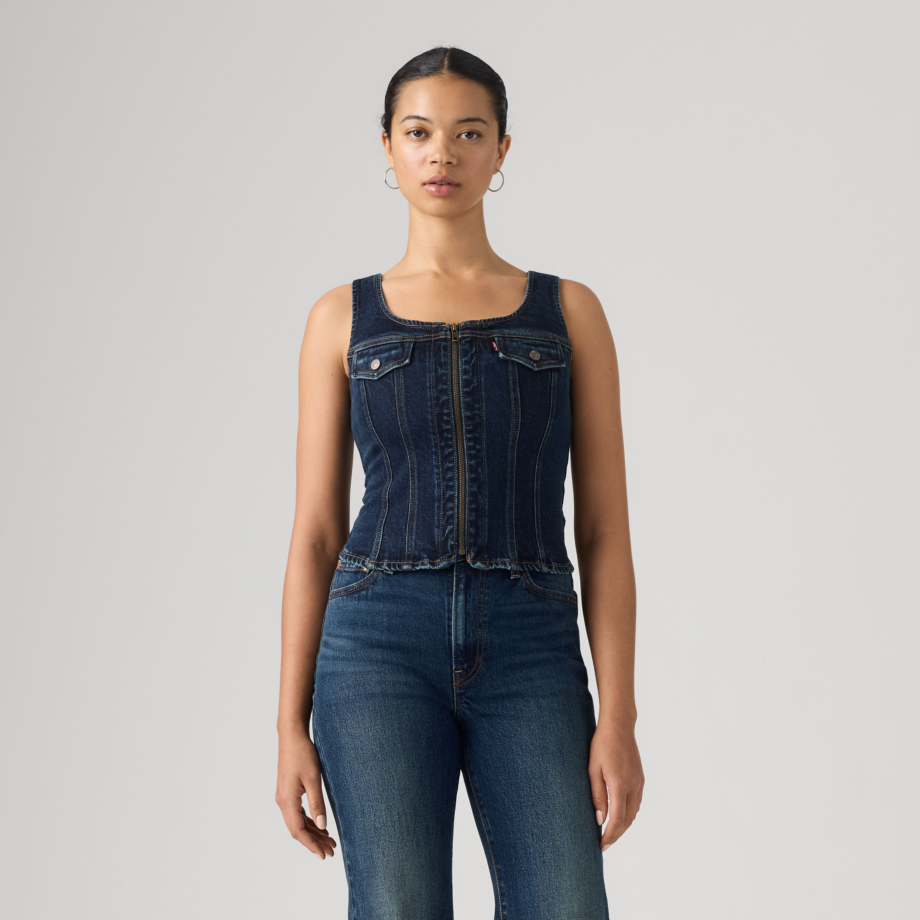 Vintage Zip Vest 3
