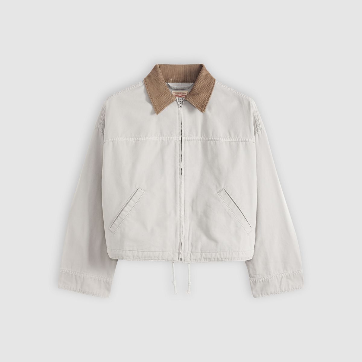 Loose Workwear Trucker Jacket — Garment Dye Vapor Blue - Grey