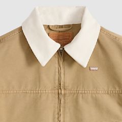 Loose Workwear Trucker Jacket — Canvas Kelp - Tan 6