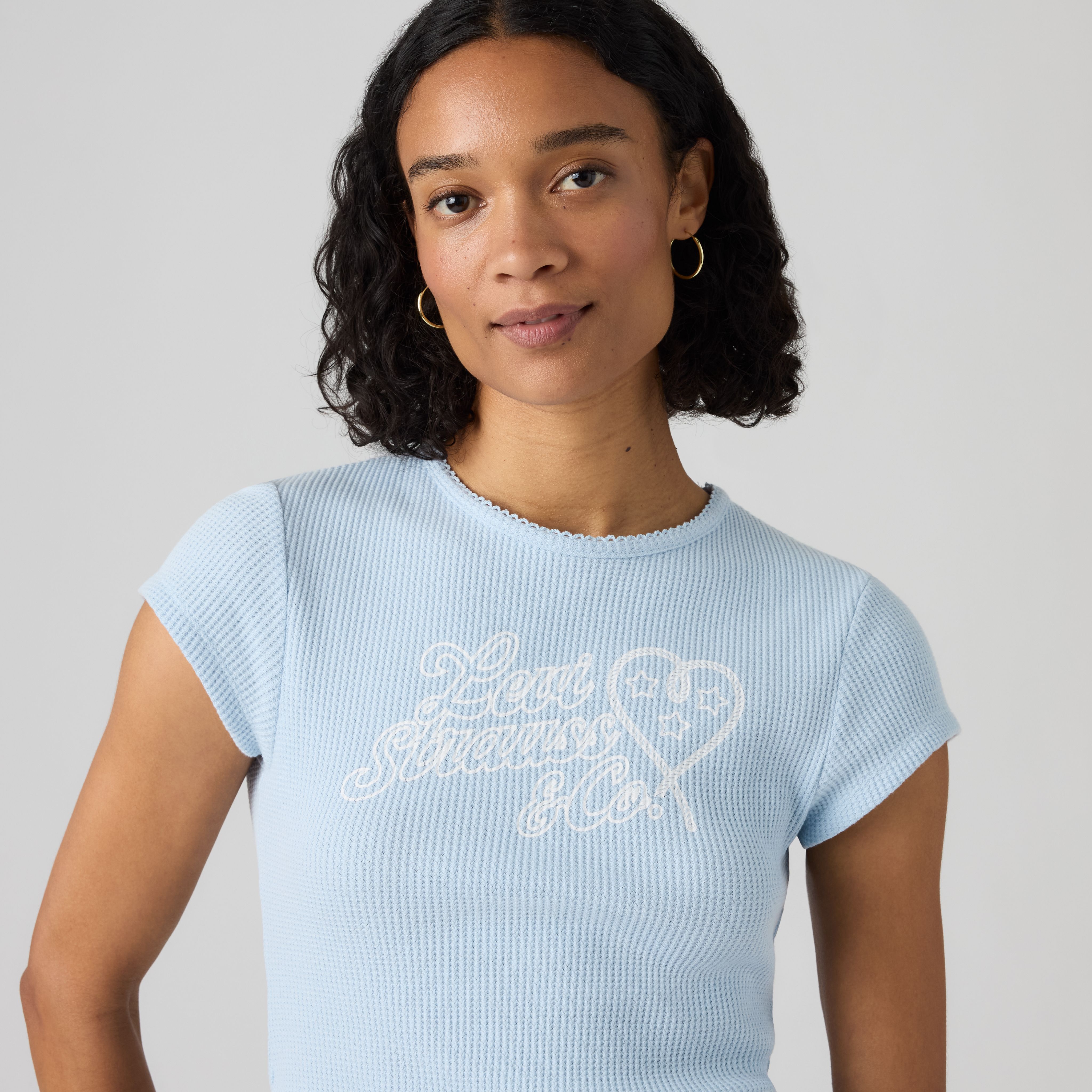 Graphic Waffle Short-Sleeve Tee 2