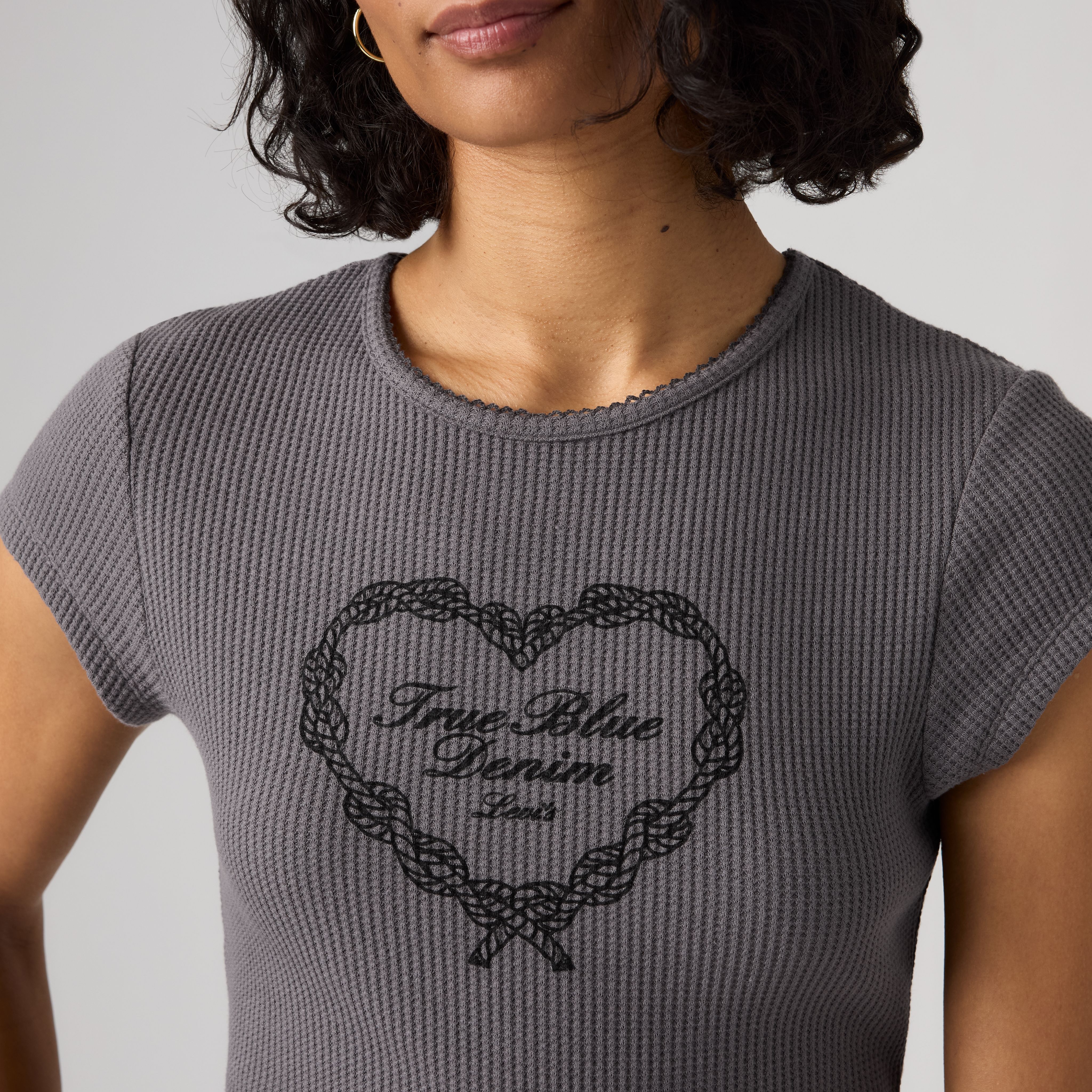Graphic Waffle Tee 2
